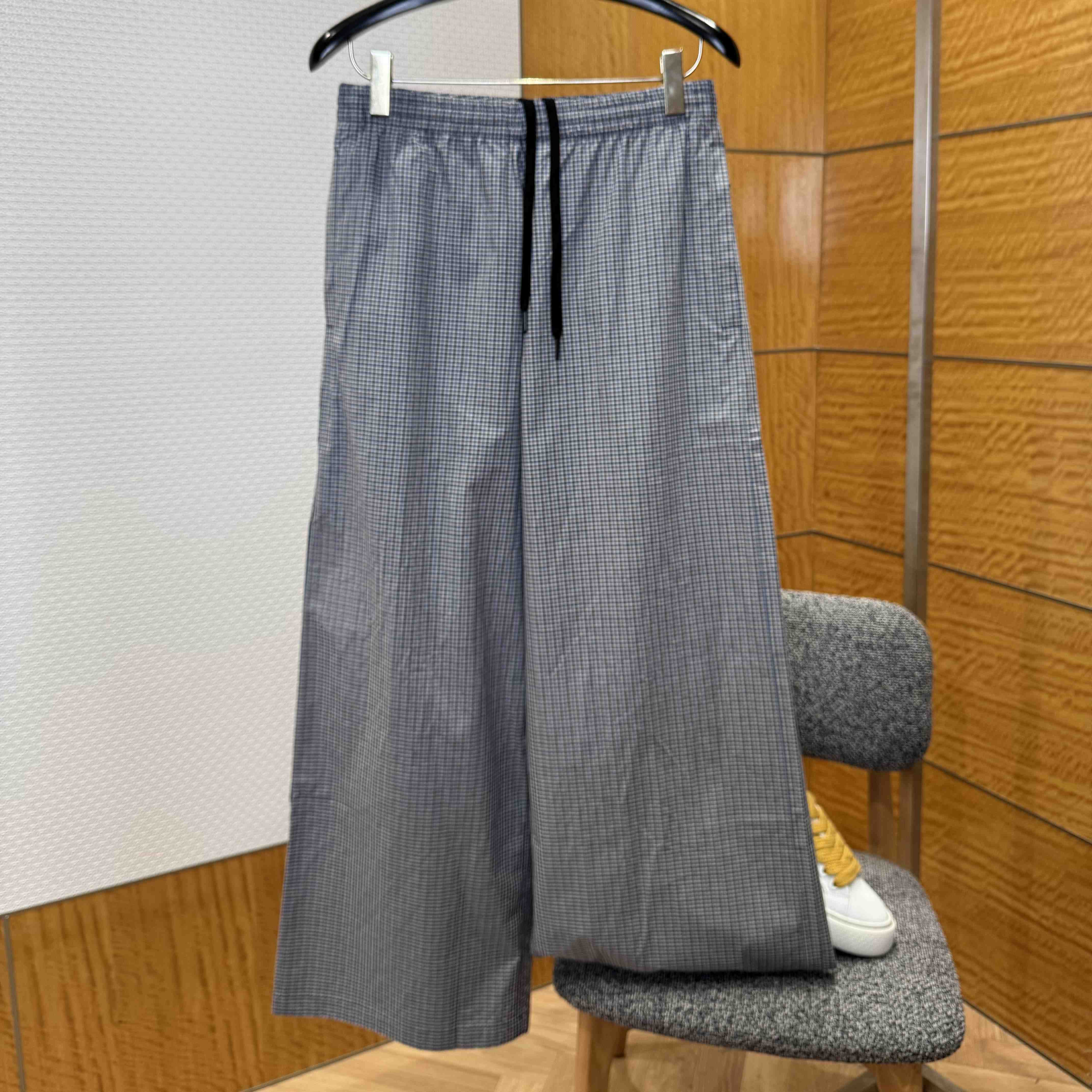 Balenciaga Tracksuit Pants In Blue And Beige - DesignerGu