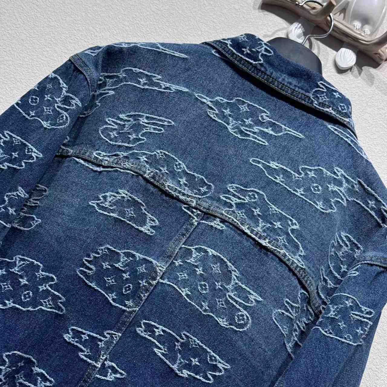 Louis Vuitton Monogram Denim Jacket - DesignerGu
