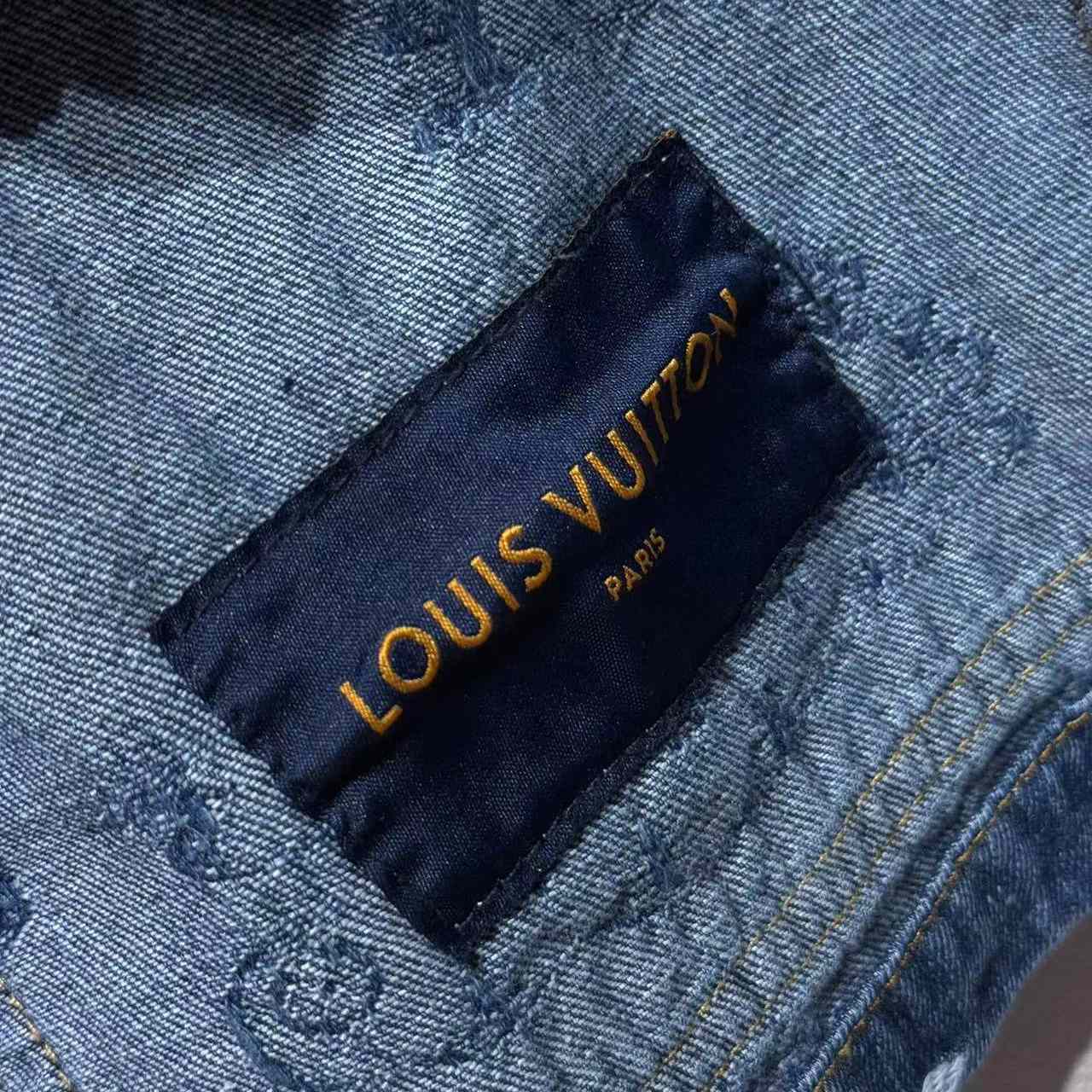 Louis Vuitton Monogram Denim Jacket - DesignerGu