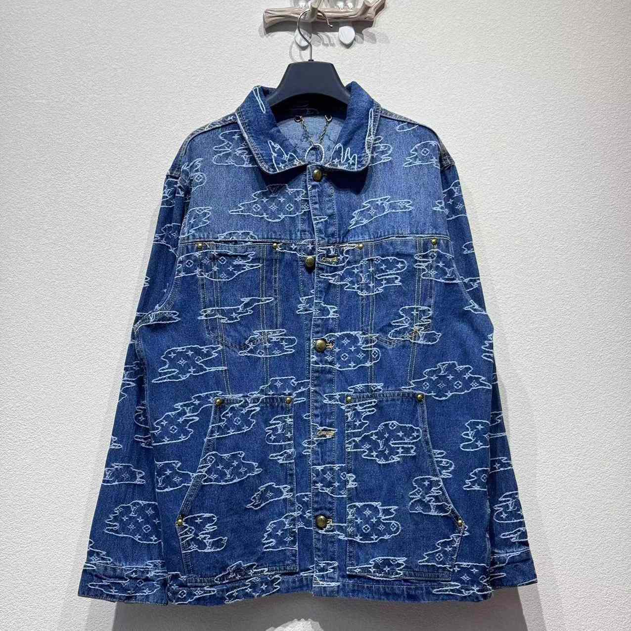 Louis Vuitton Monogram Denim Jacket - DesignerGu