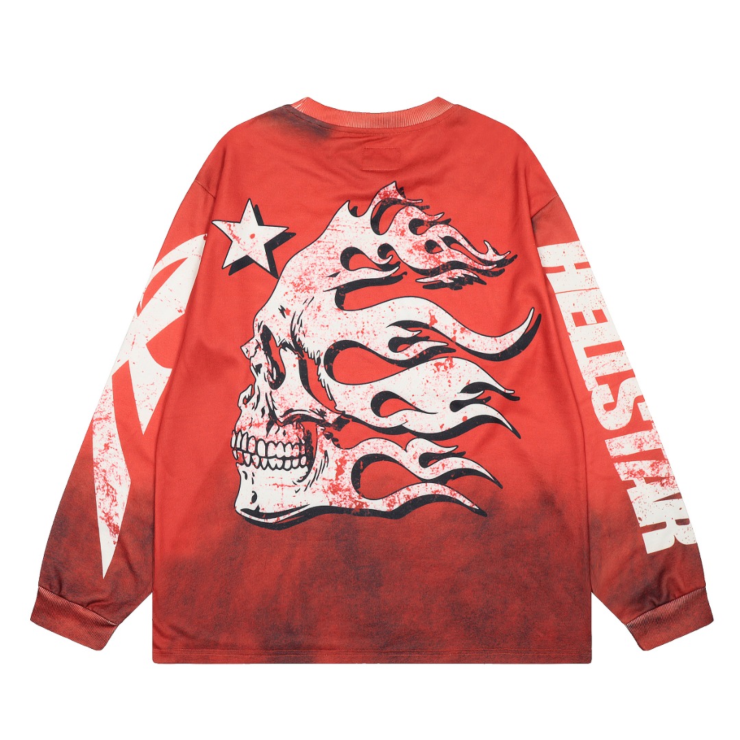 Hellstar Longsleeve T-Shirt  - DesignerGu