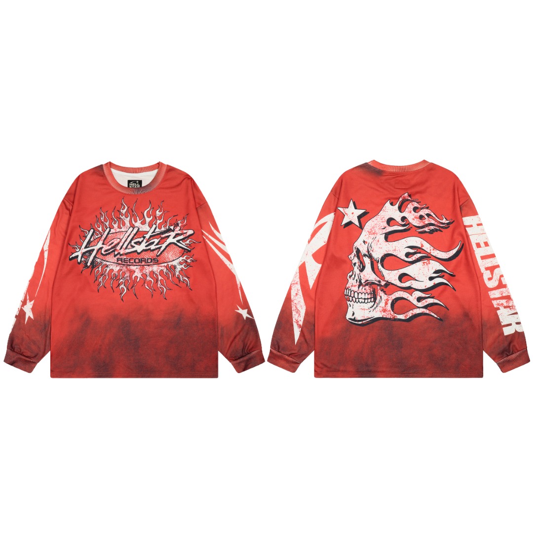 Hellstar Longsleeve T-Shirt  - DesignerGu
