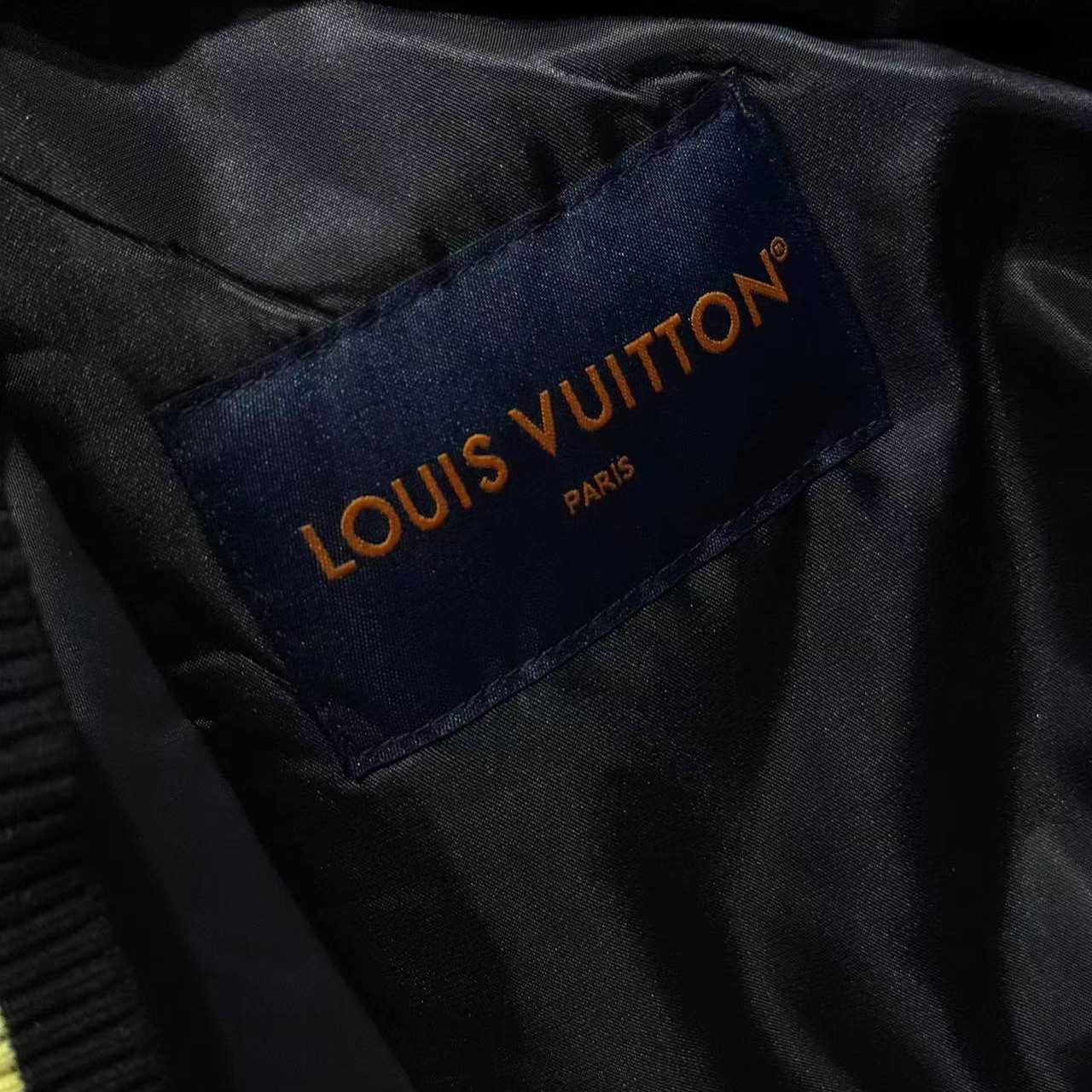 Louis Vuitton Satin Baseball Blouson   1AILPO - DesignerGu