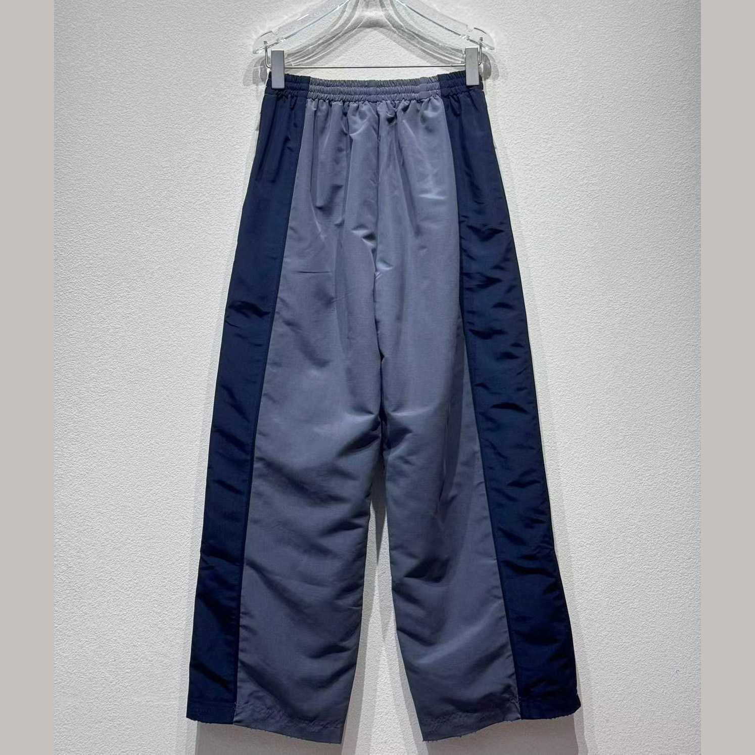 Balenciaga 50/50 Tracksuit Pants In White And Grey  - DesignerGu