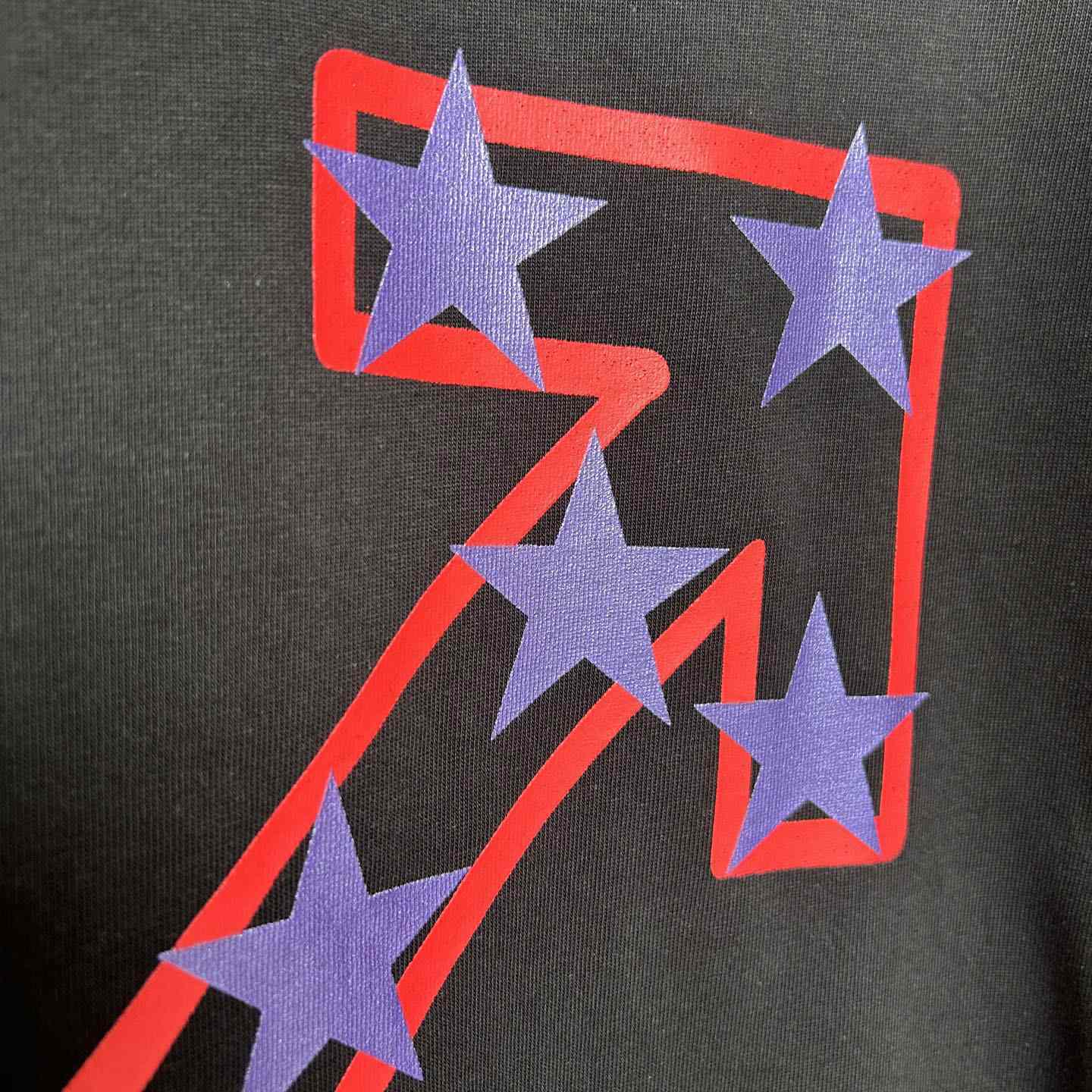 Off-White Black Starry Arrow T-Shirt - DesignerGu