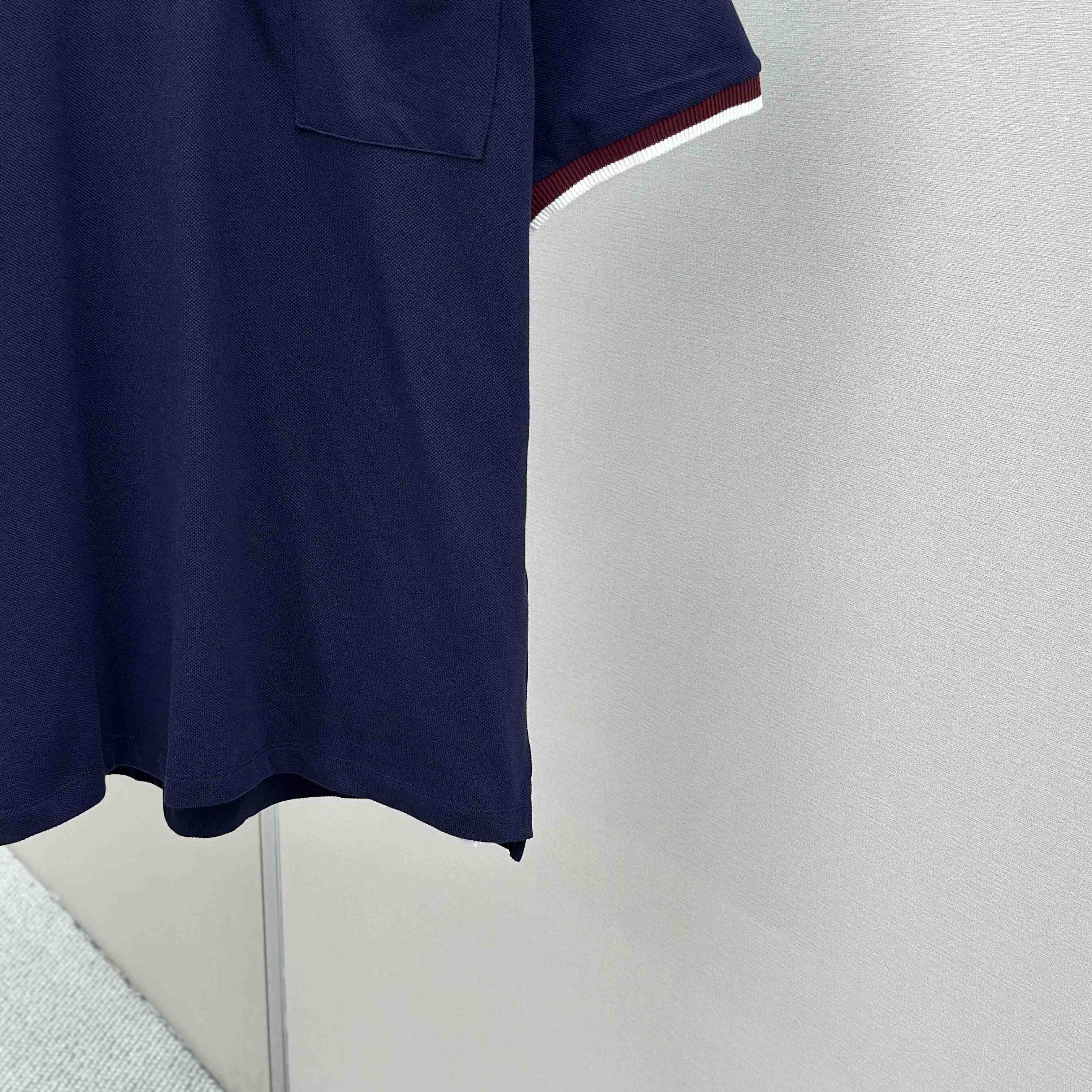 Gucci Cotton Piquet Polo Shirt - DesignerGu