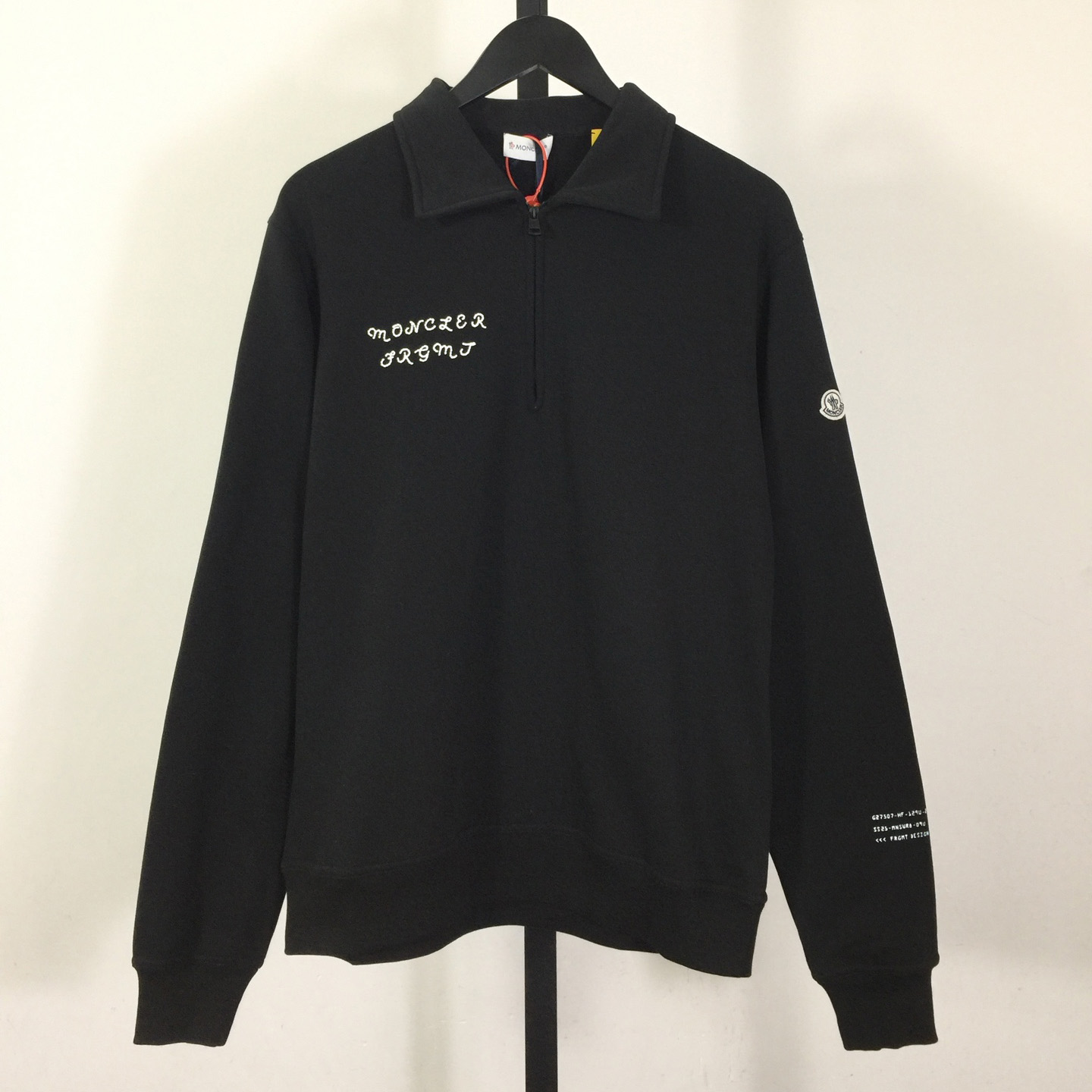 Moncler x FRGMT Zip-Up Cotton Sweatshirt - DesignerGu