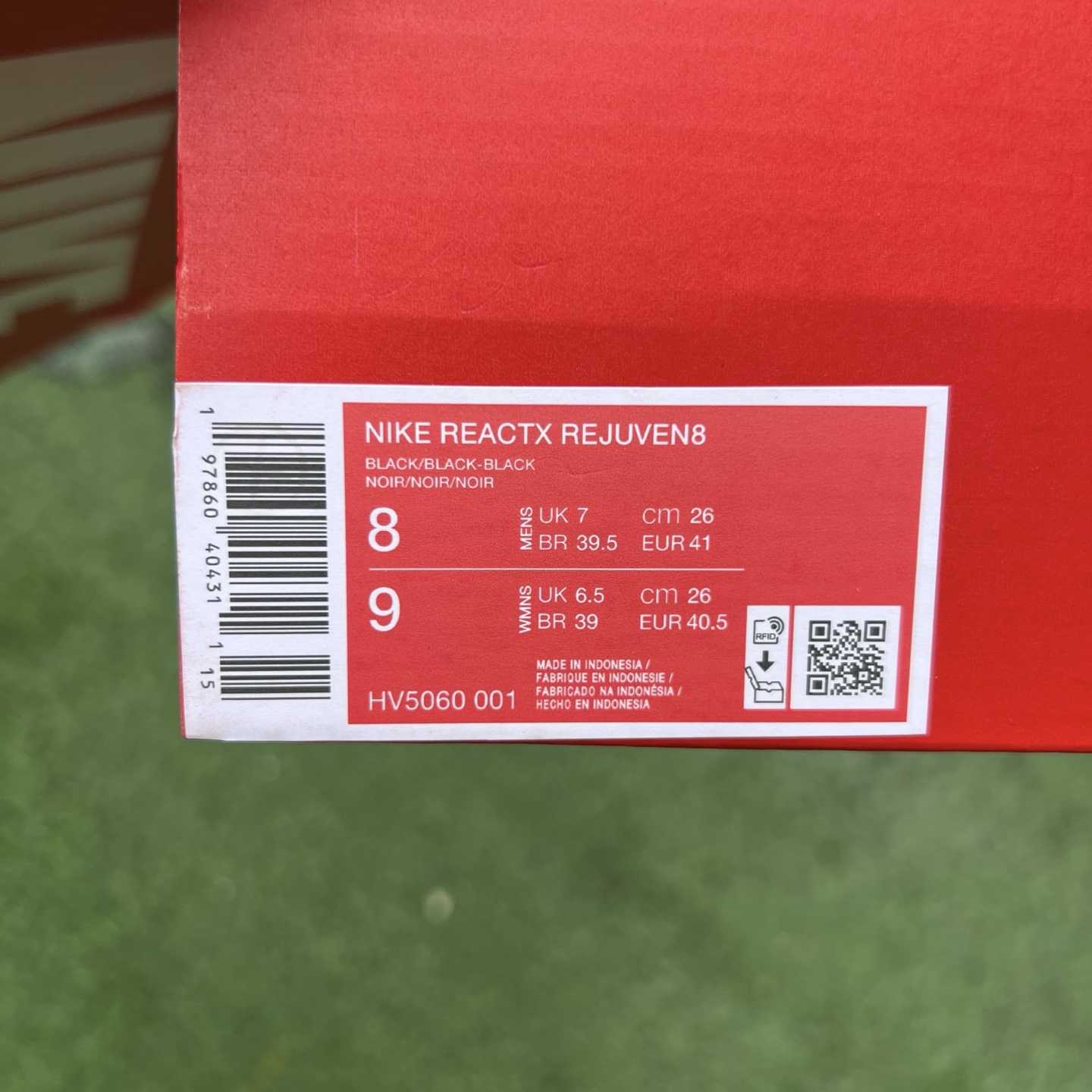 Nike ReactX Rejuven8   HV5060-001 - DesignerGu