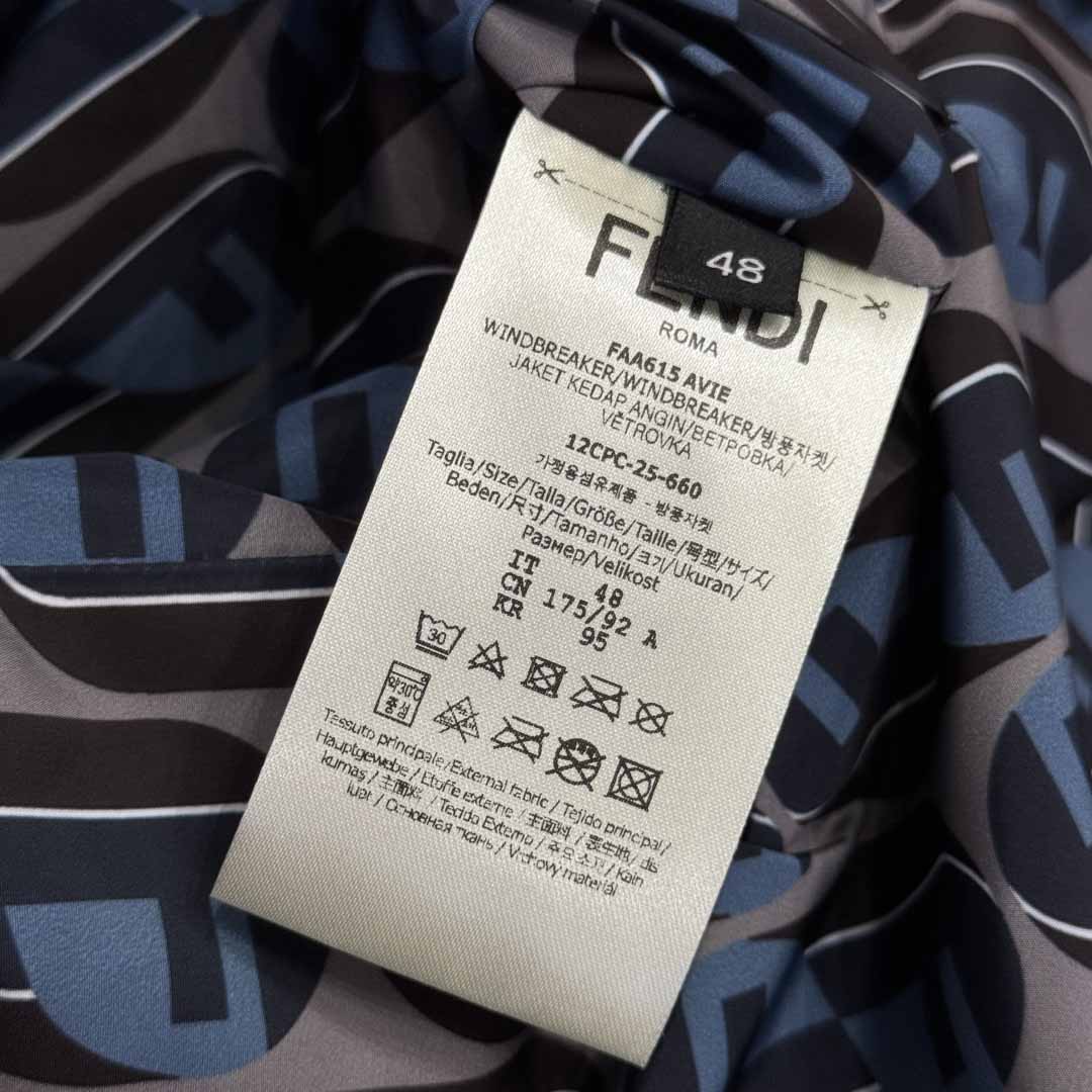 Fendi Men's Reversible Nylon Windbreaker - DesignerGu
