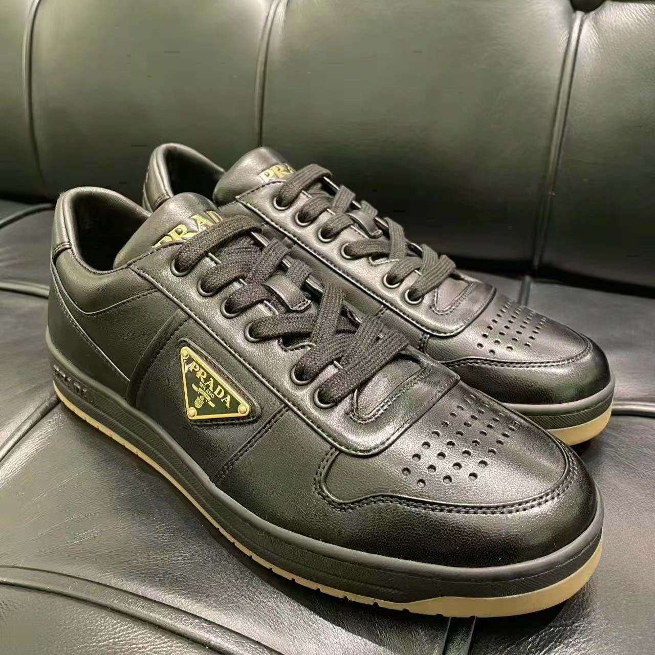 Prada Downtown Sneakers - DesignerGu