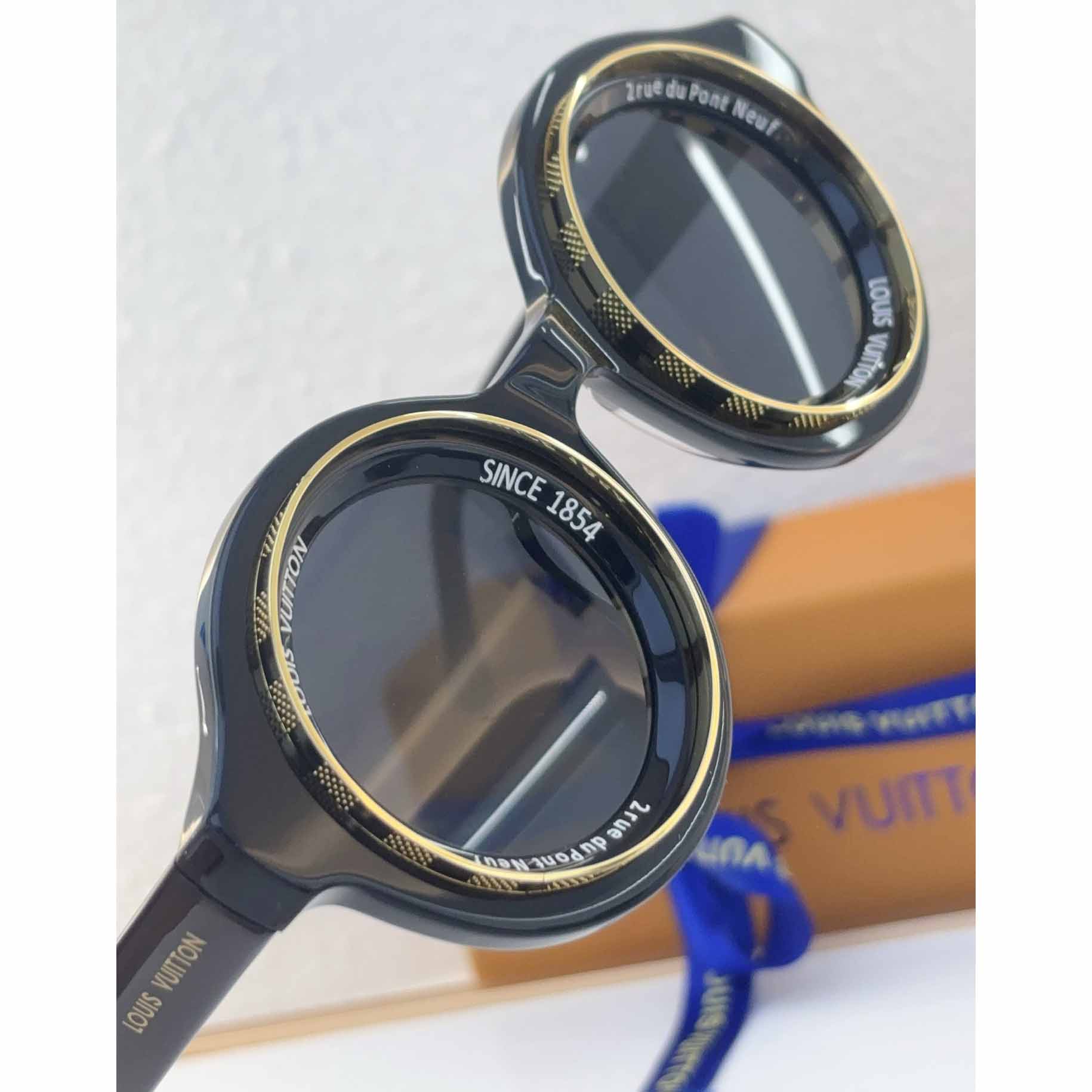 Louis Vuitton LV Super Vision Round Sunglasses   Z2737U Z2386U - DesignerGu