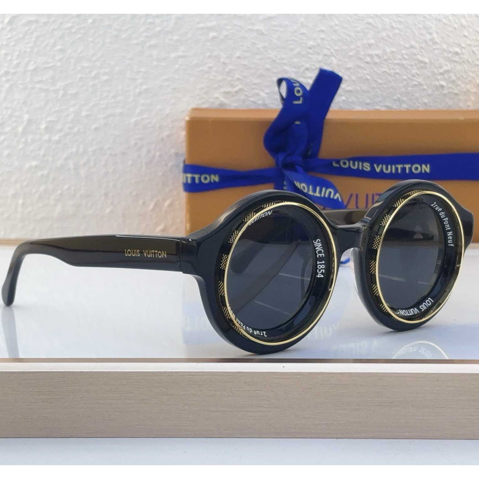 Louis Vuitton LV Super Vision Round Sunglasses   Z2737U Z2386U - DesignerGu