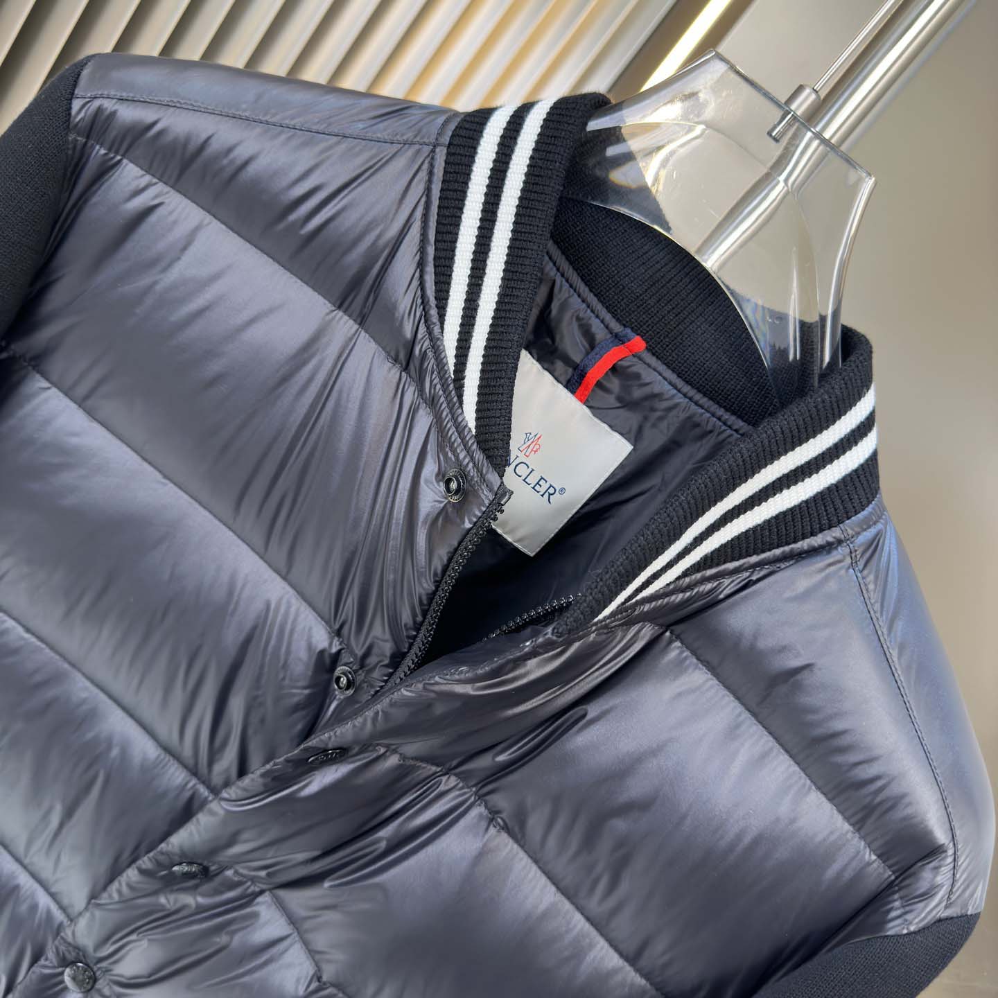 Moncler Paneled Down Jacket - DesignerGu