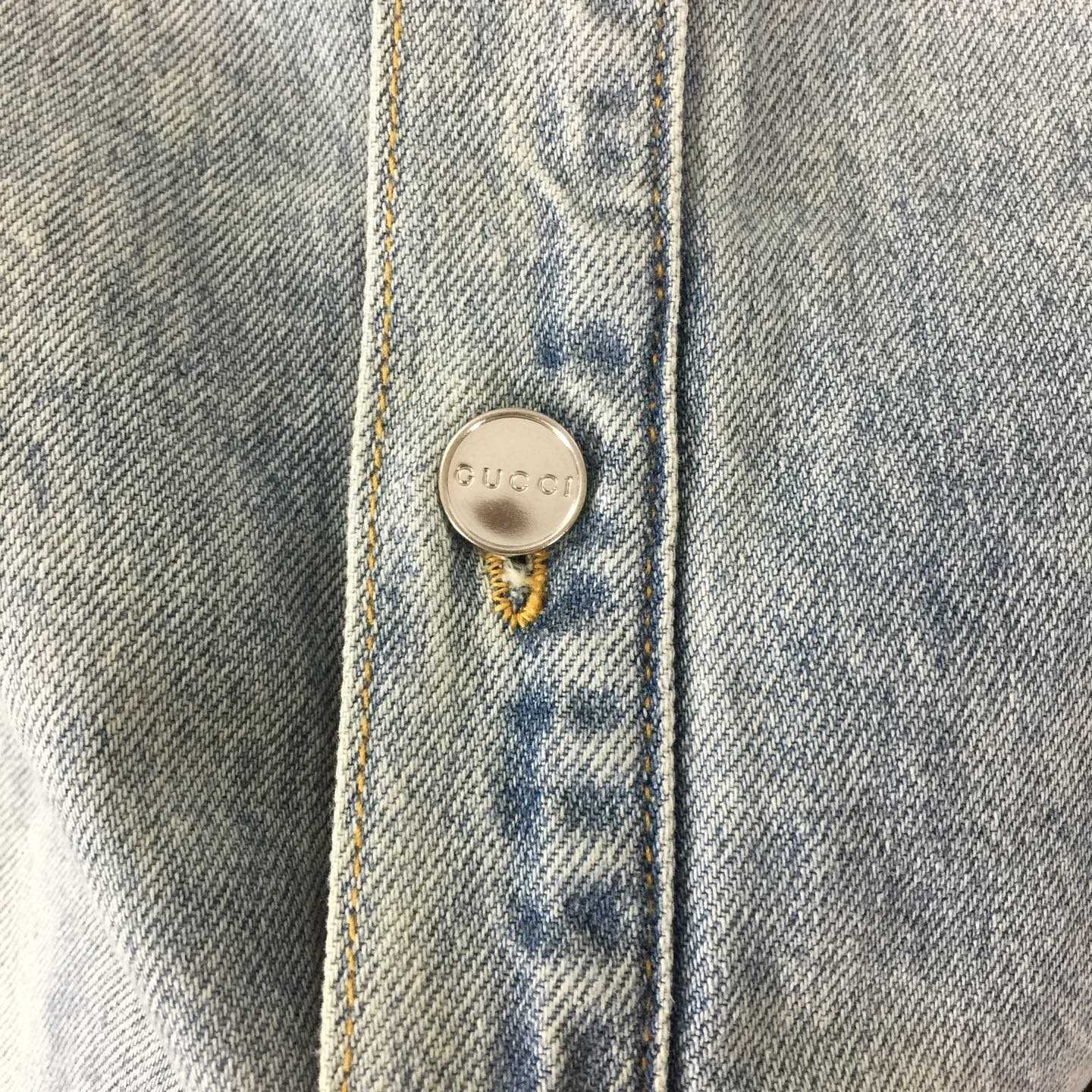 Gucci Cotton Denim Shirt - DesignerGu