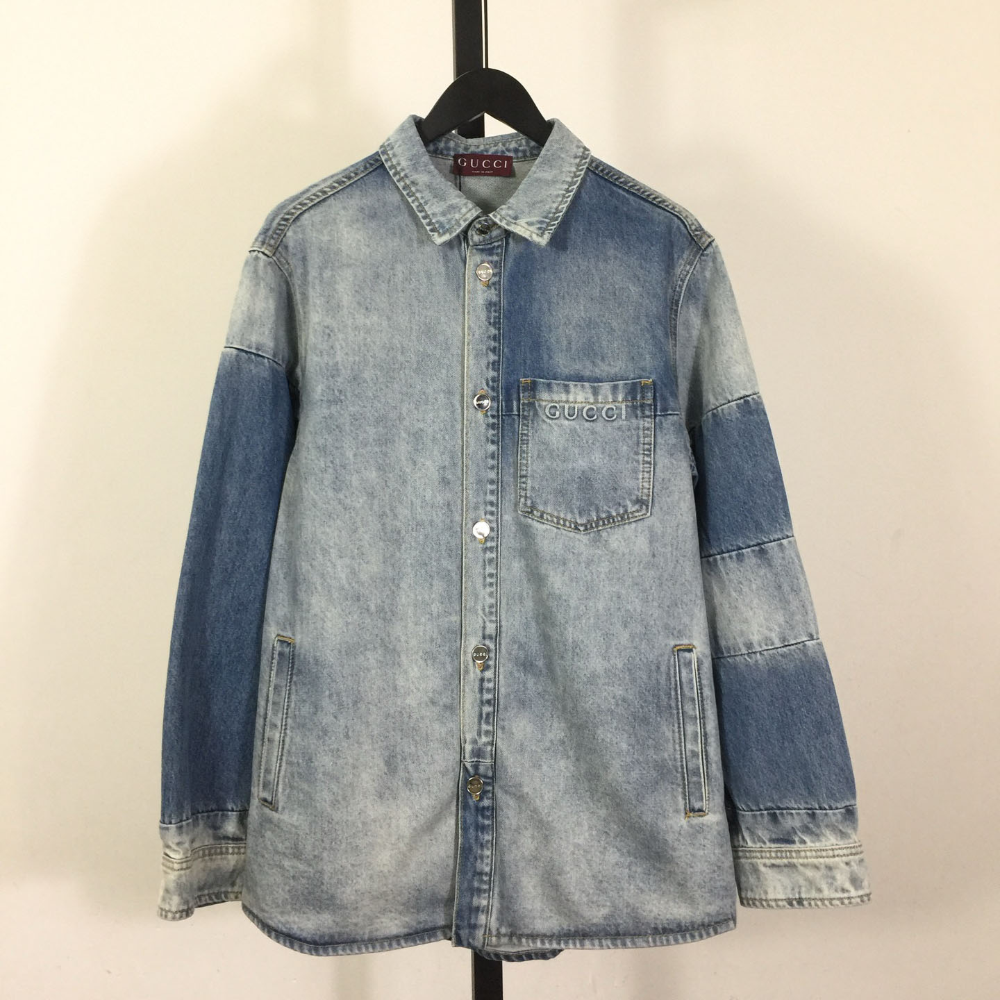Gucci Cotton Denim Shirt - DesignerGu