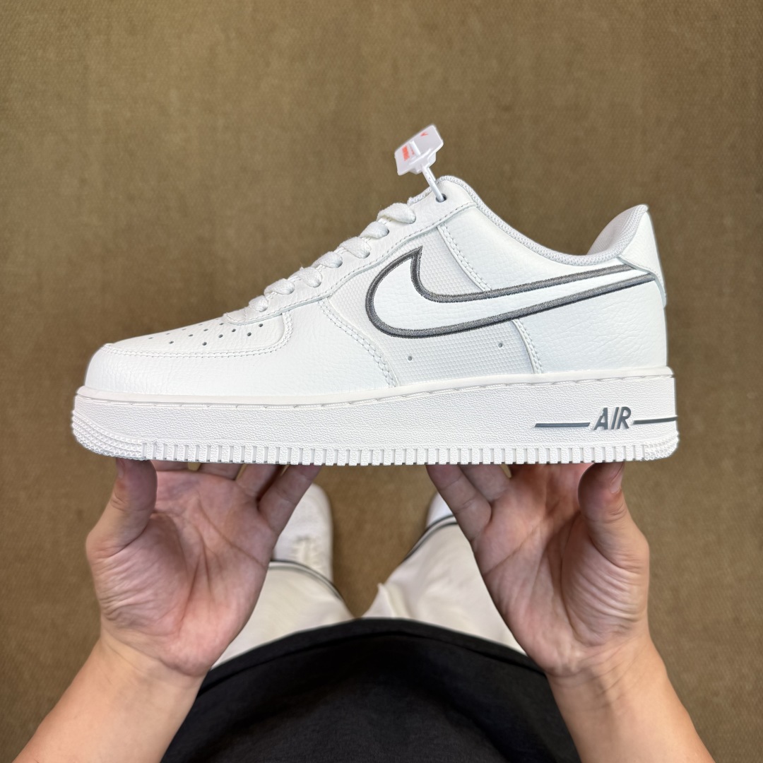 Nike Air Force 1 White/Cool Grey IB7677-100 - DesignerGu