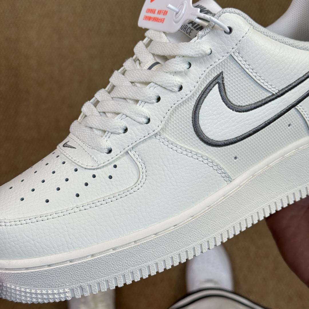 Nike Air Force 1 White/Cool Grey IB7677-100 - DesignerGu