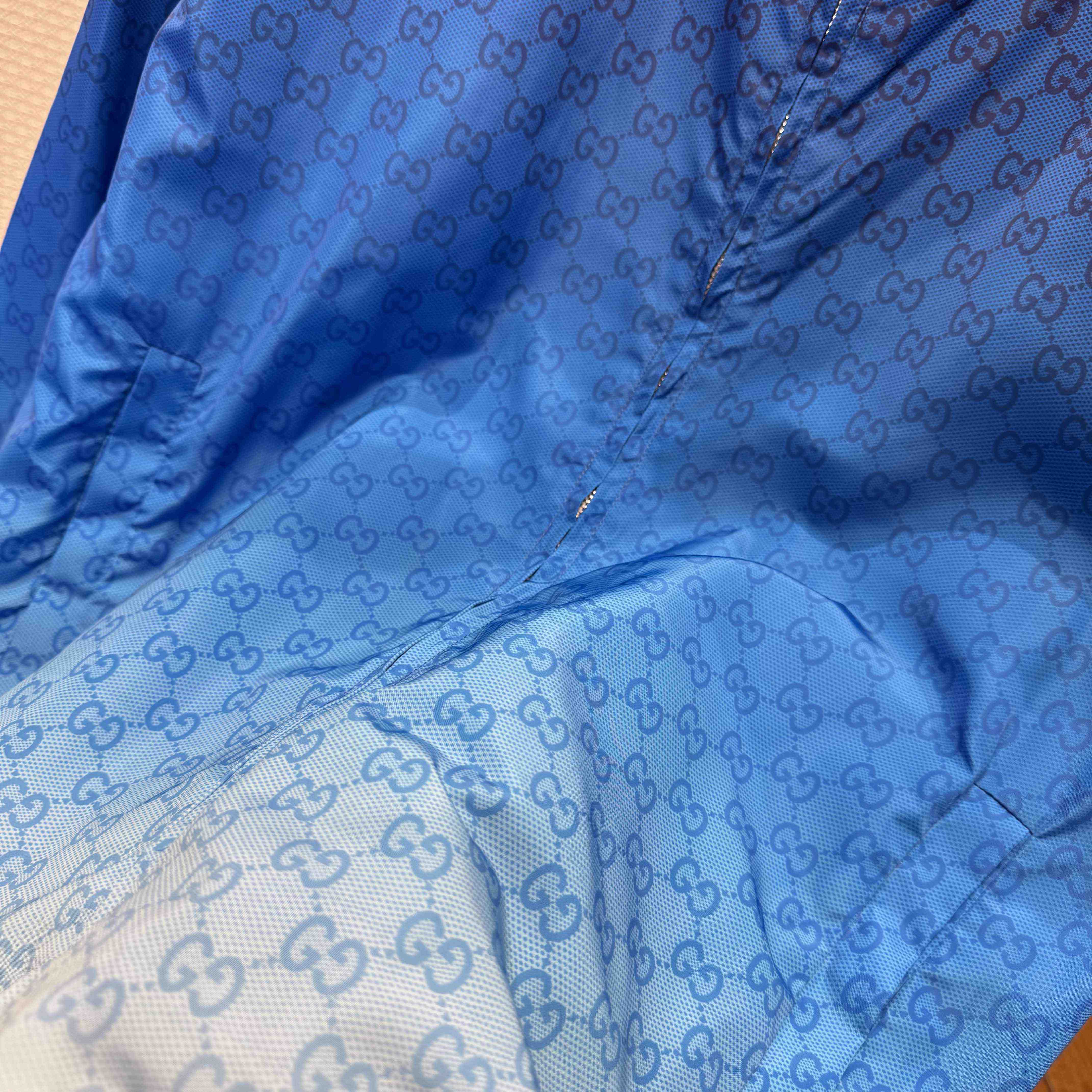 Gucci Printed Technical Poplin Zip Jacket - DesignerGu