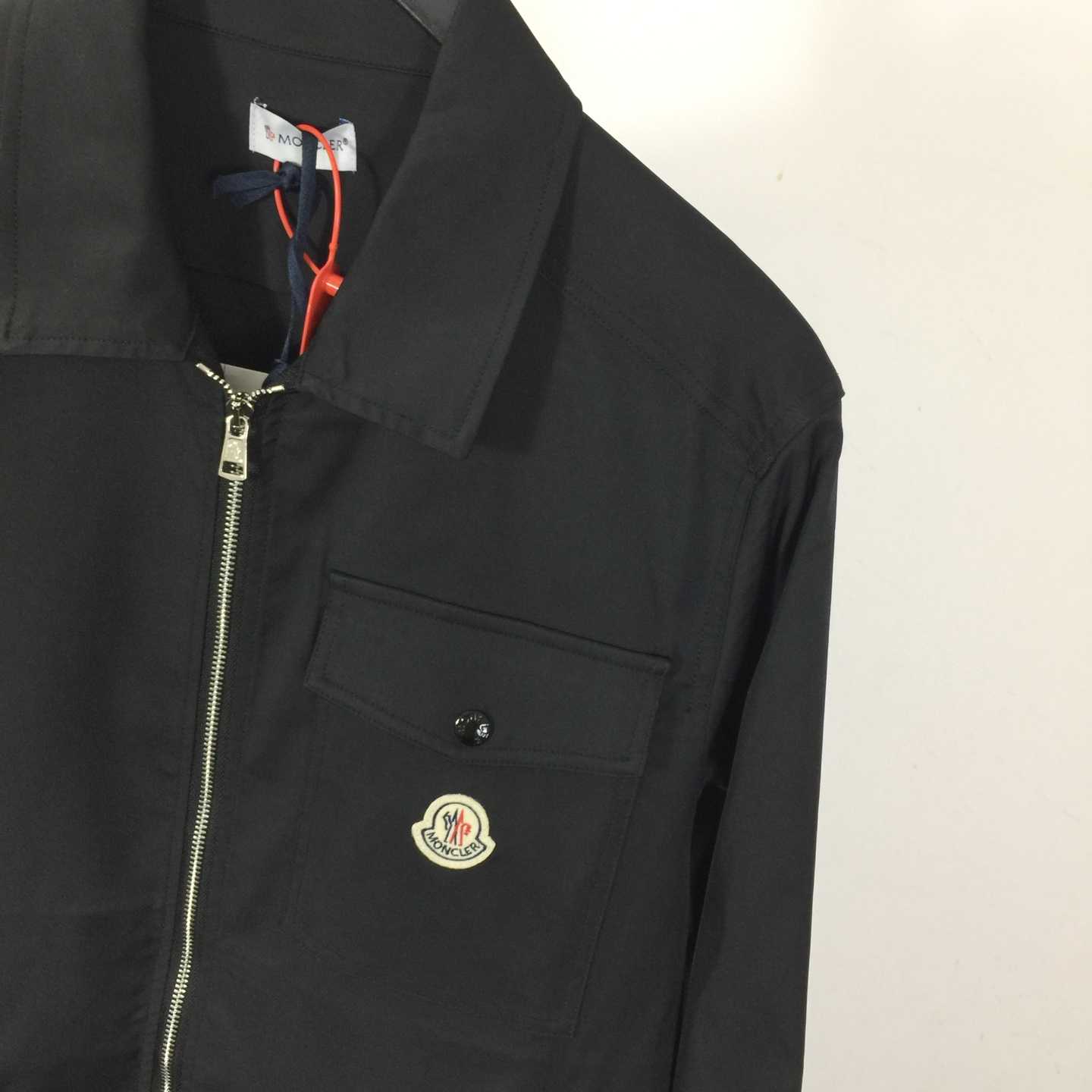 Moncler Cotton Gabardine Zip-Up Shirt Jacket - DesignerGu
