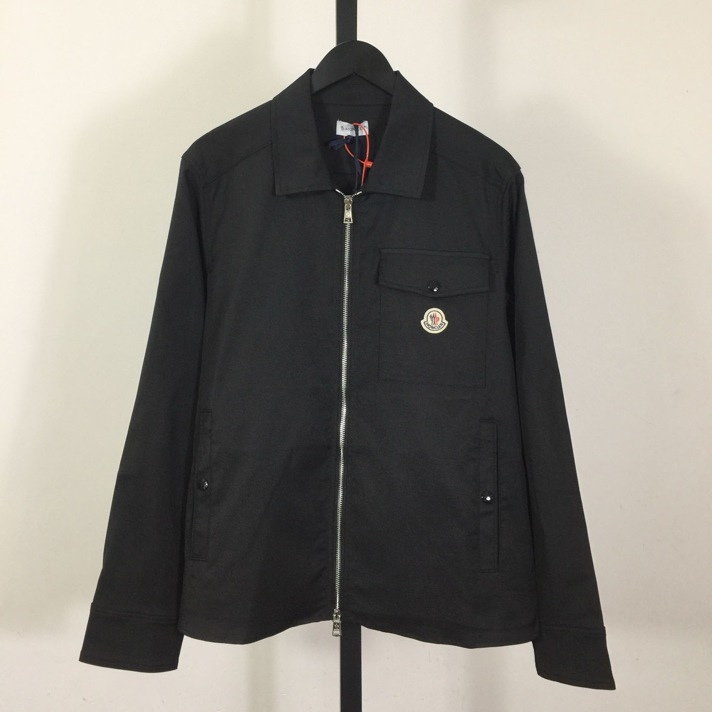 Moncler Cotton Gabardine Zip-Up Shirt Jacket - DesignerGu