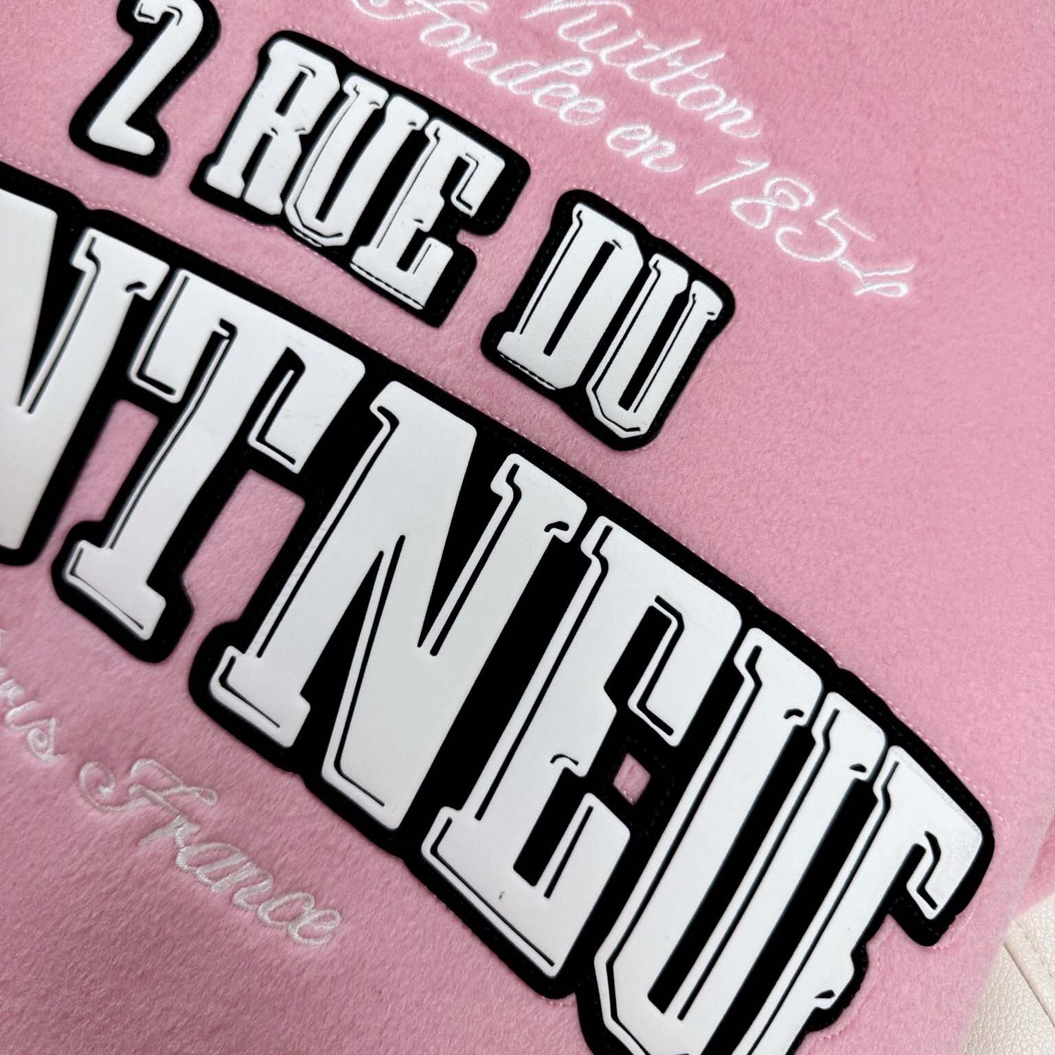 Louis Vuitton Signature Leather Varsity Jacket   1AILZ2 - DesignerGu