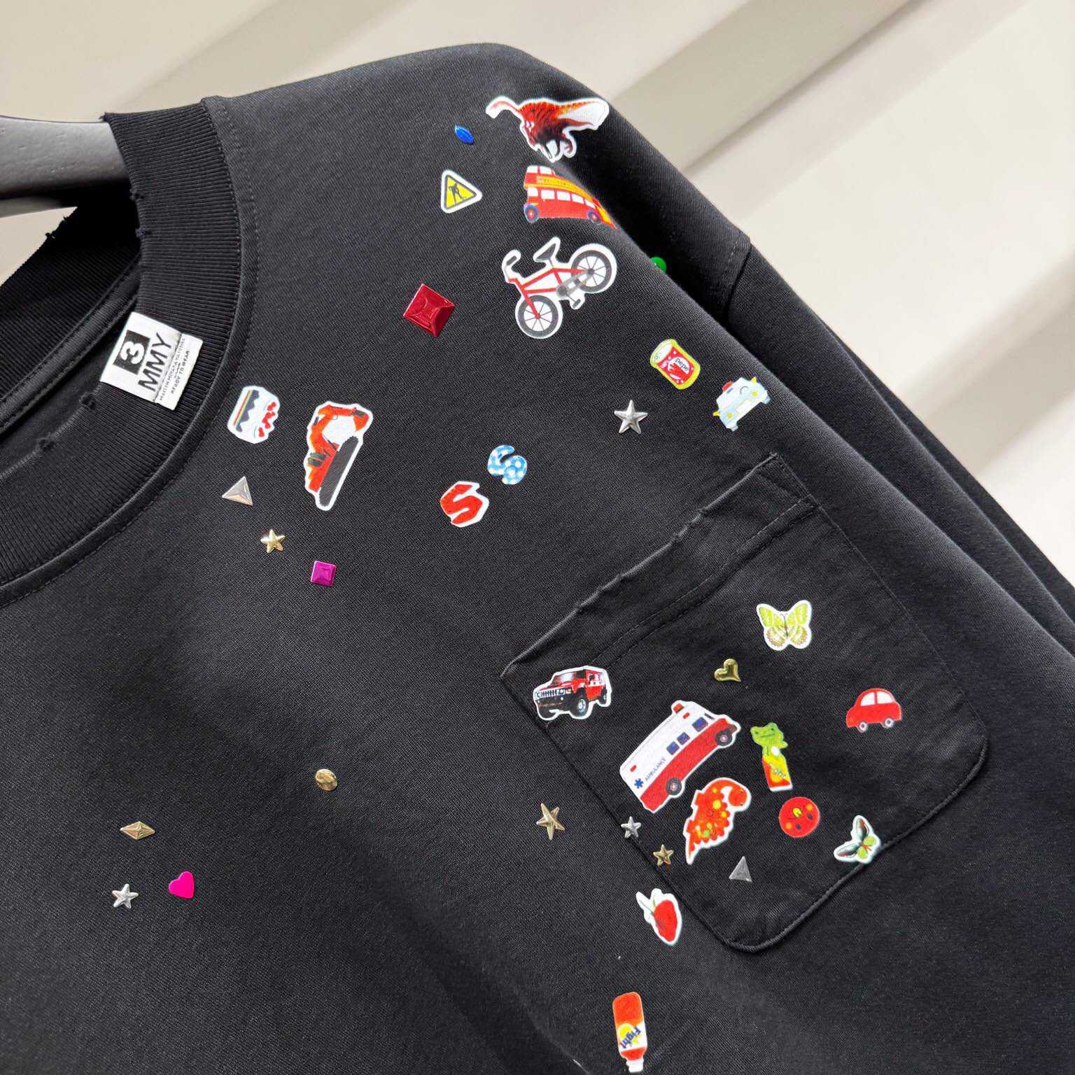 Mihara Yasuhiro Triple Layered Tee - DesignerGu