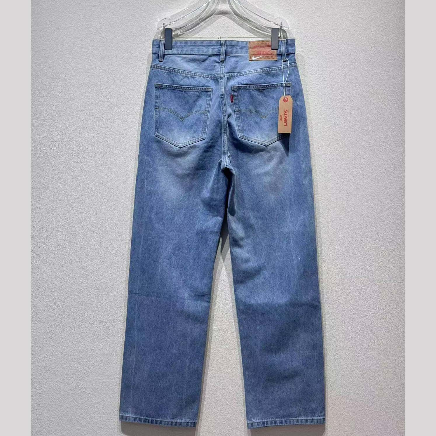 Levi's x Nike Baggy Jean Denim Blue - DesignerGu