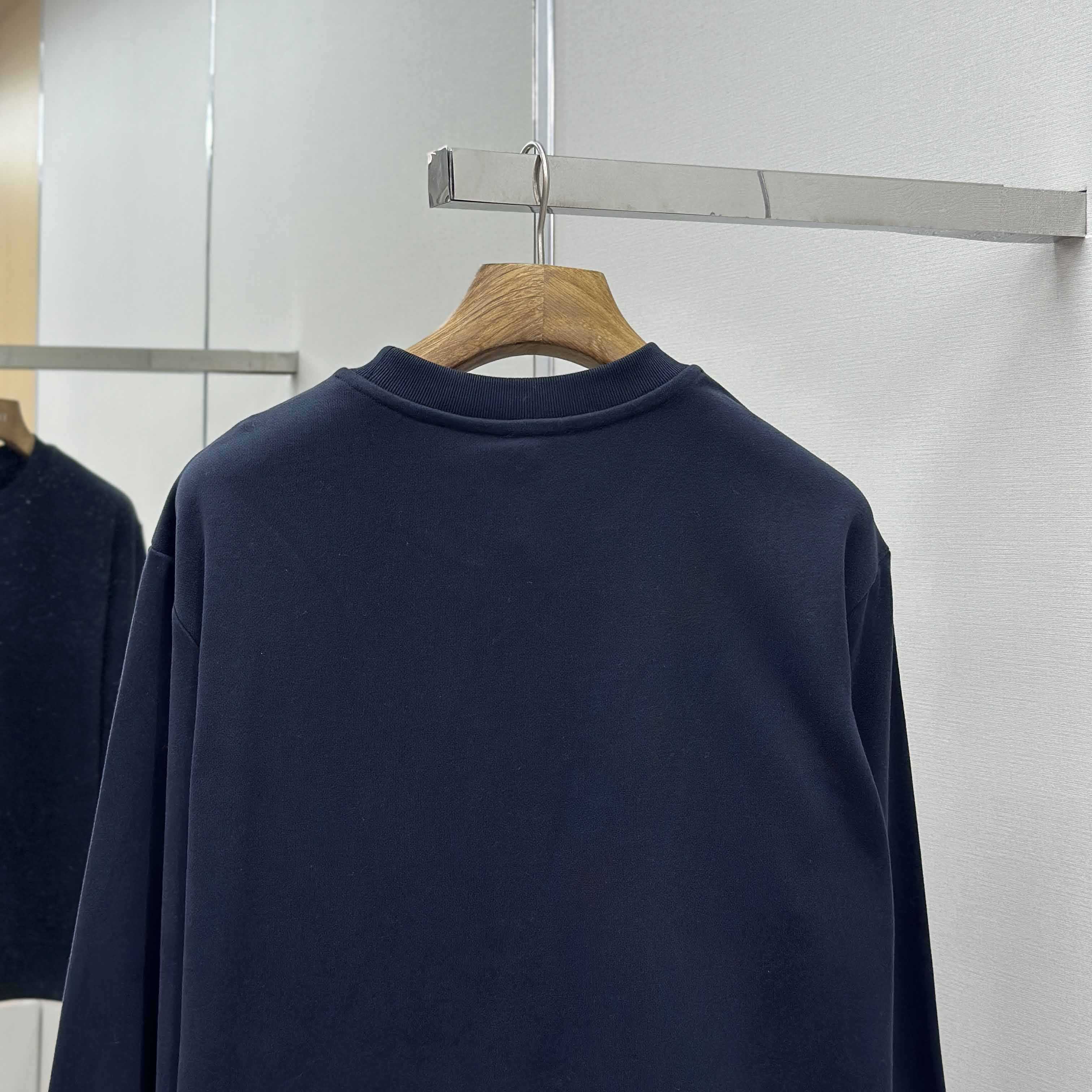 Moncler Cotton & Denim Sweatshirt - DesignerGu