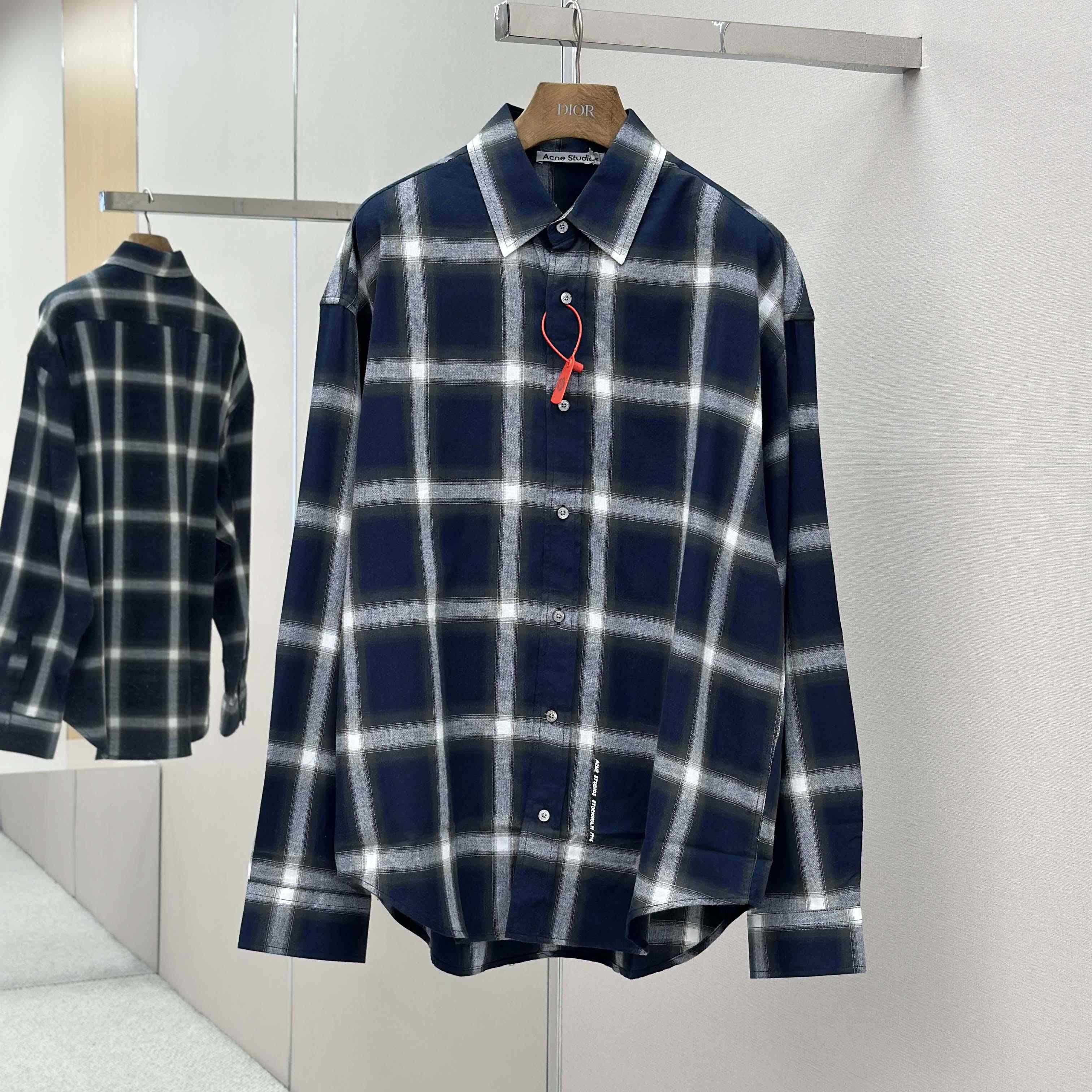 Acne Studios Check Shirt  - DesignerGu