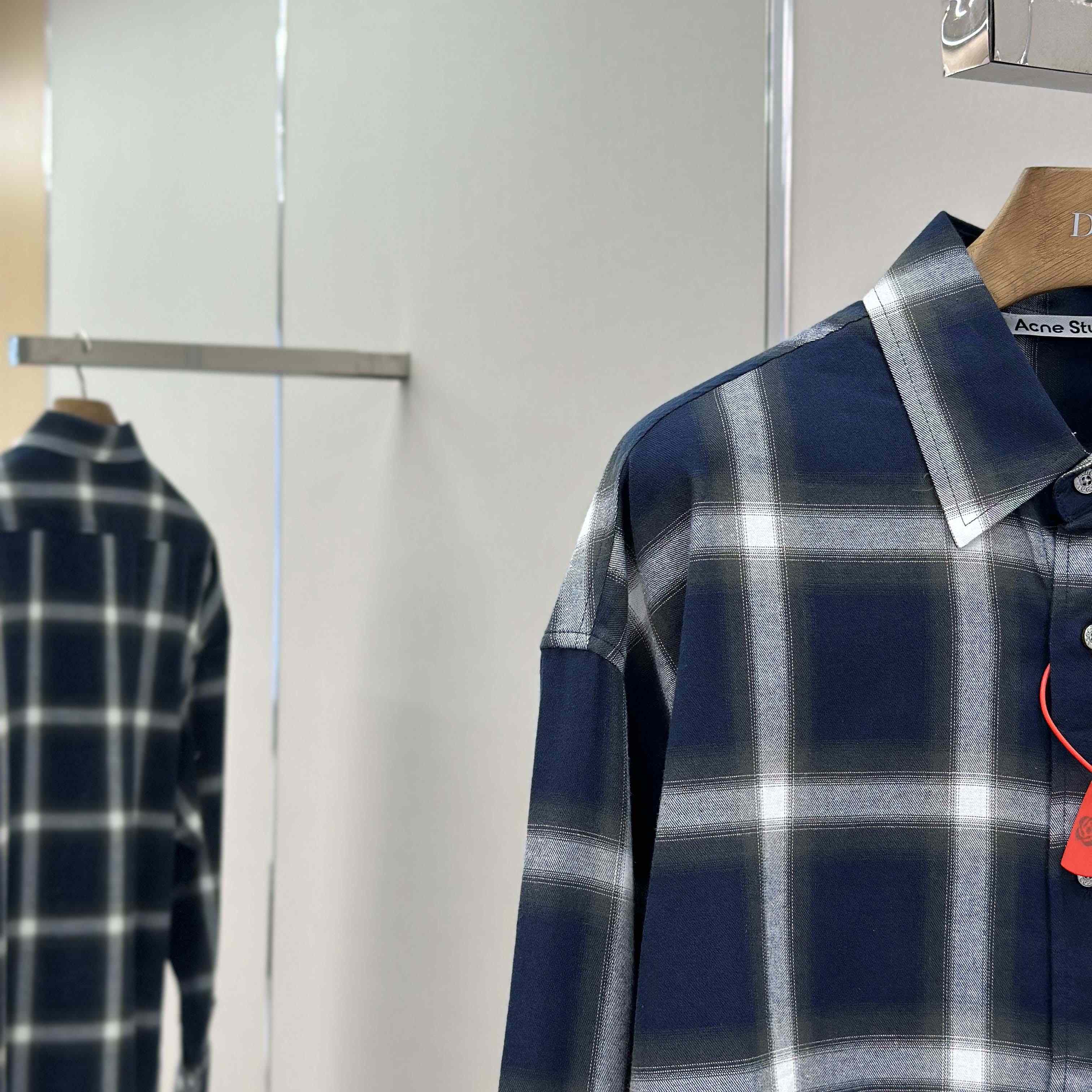 Acne Studios Check Shirt  - DesignerGu