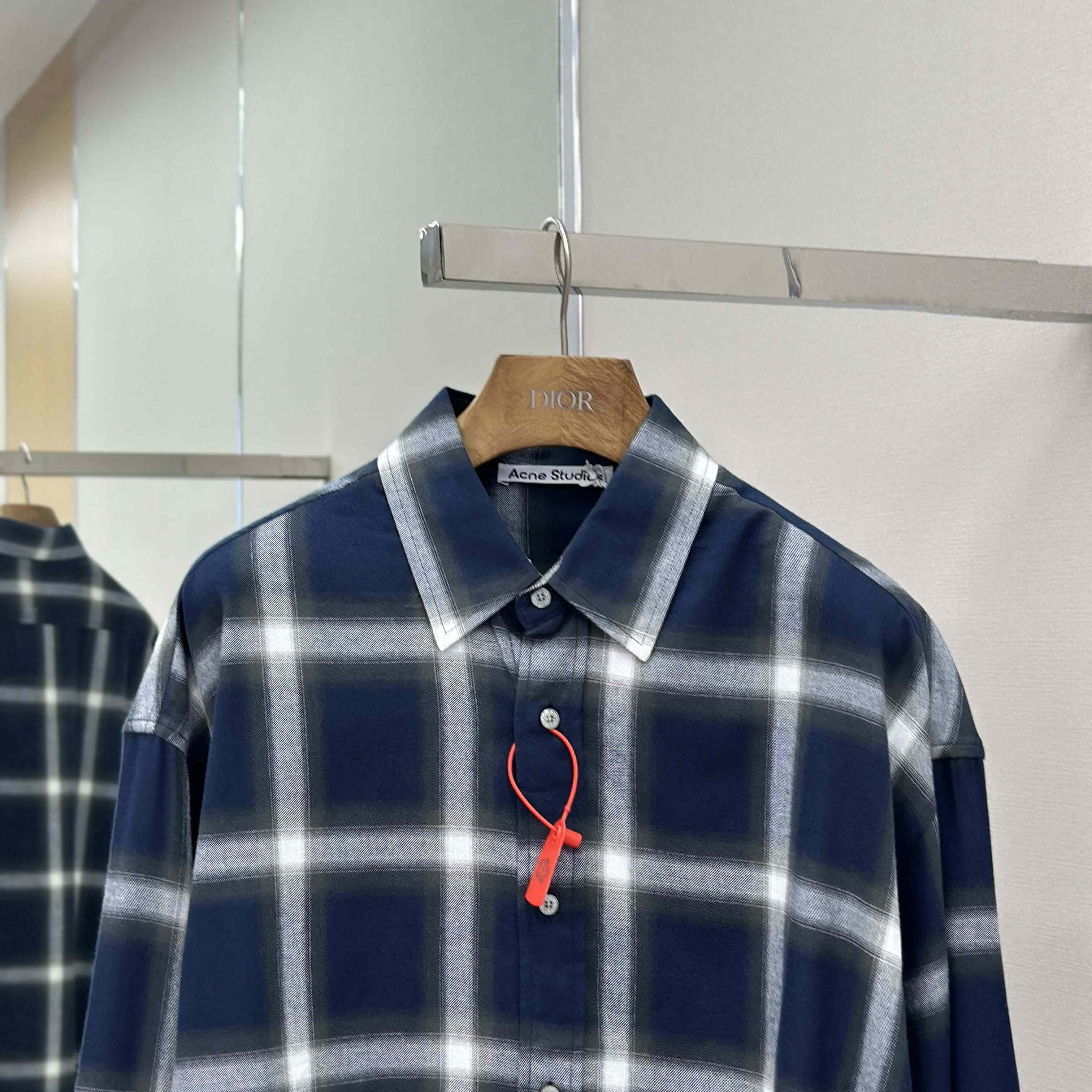 Acne Studios Check Shirt  - DesignerGu