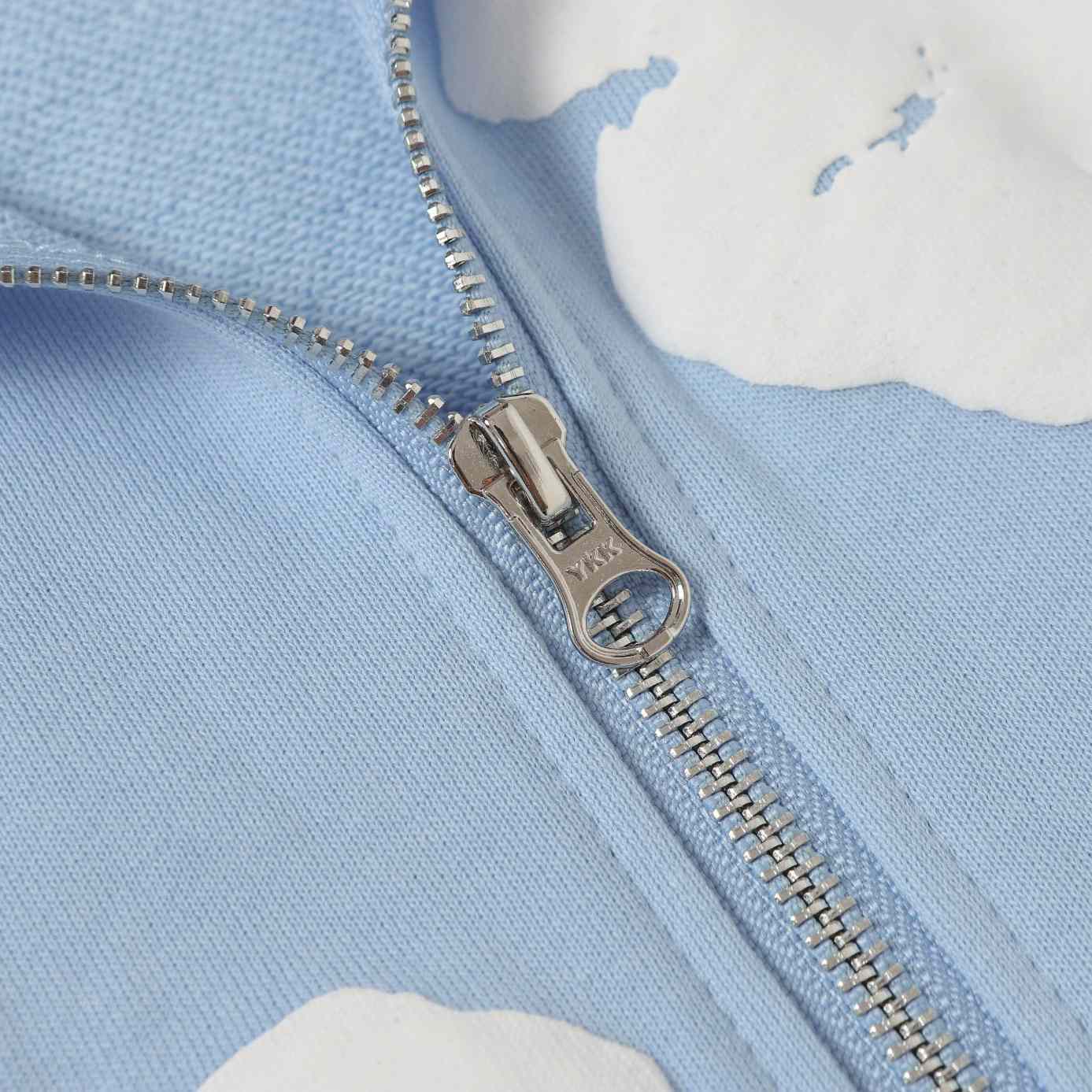 Denim Tears Cotton Wreath Zip Hoodie  - DesignerGu