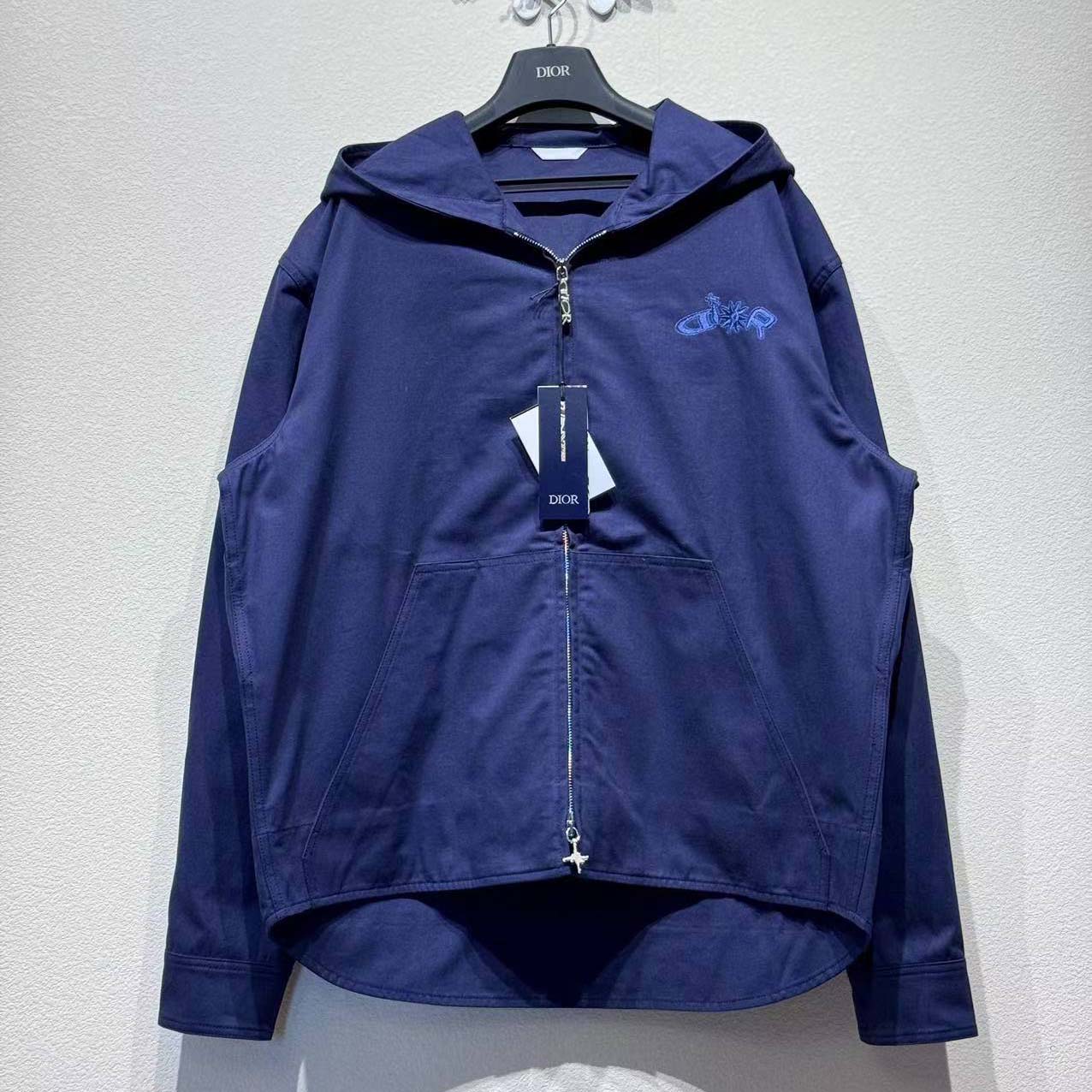 Dior And Lewis Hamilton Hooded Jacket  - DesignerGu
