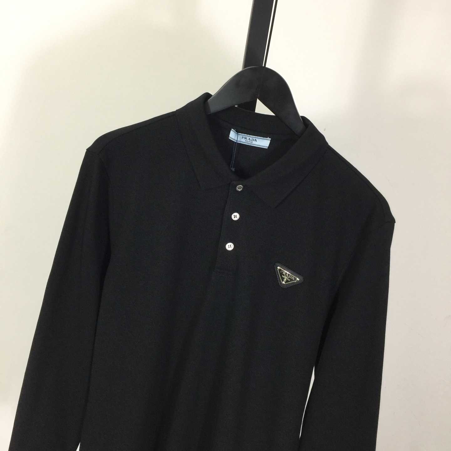 Prada Cotton Polo Shirt - DesignerGu