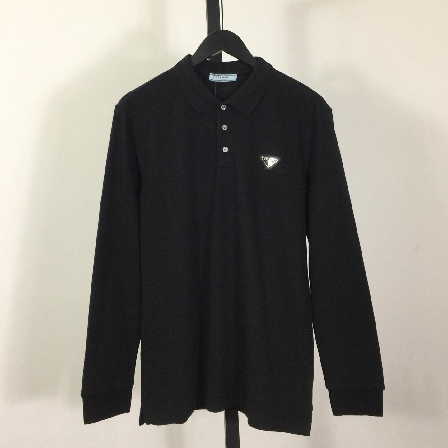 Prada Cotton Polo Shirt - DesignerGu