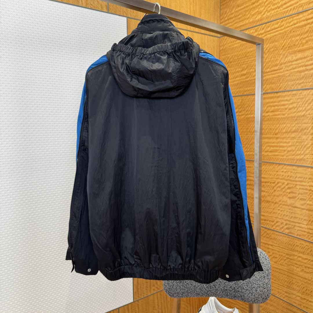 Bottega Veneta Contrasting Zipper Tech Nylon Jacket And Pants - DesignerGu