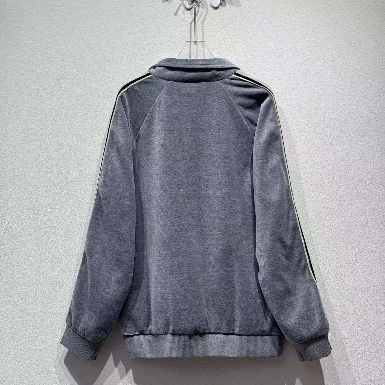 Celine Tracksuit Jacket In Velvet Cotton - DesignerGu