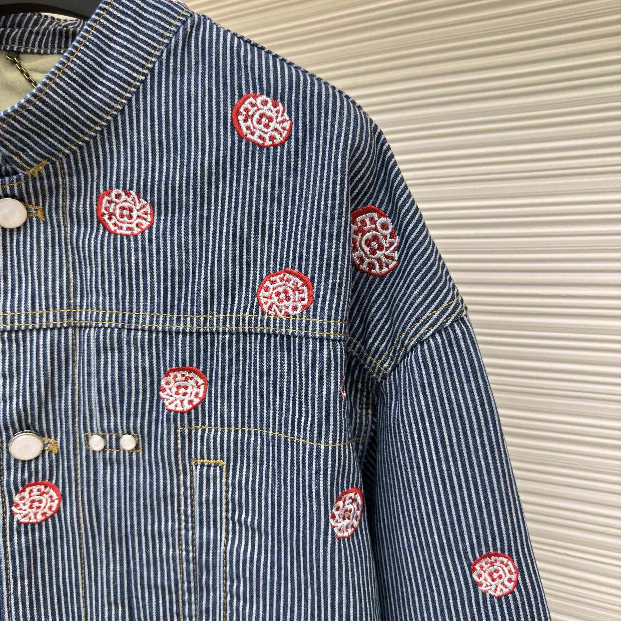 Louis Vuitton Embellished Workwear Jacket   1AILMB - DesignerGu