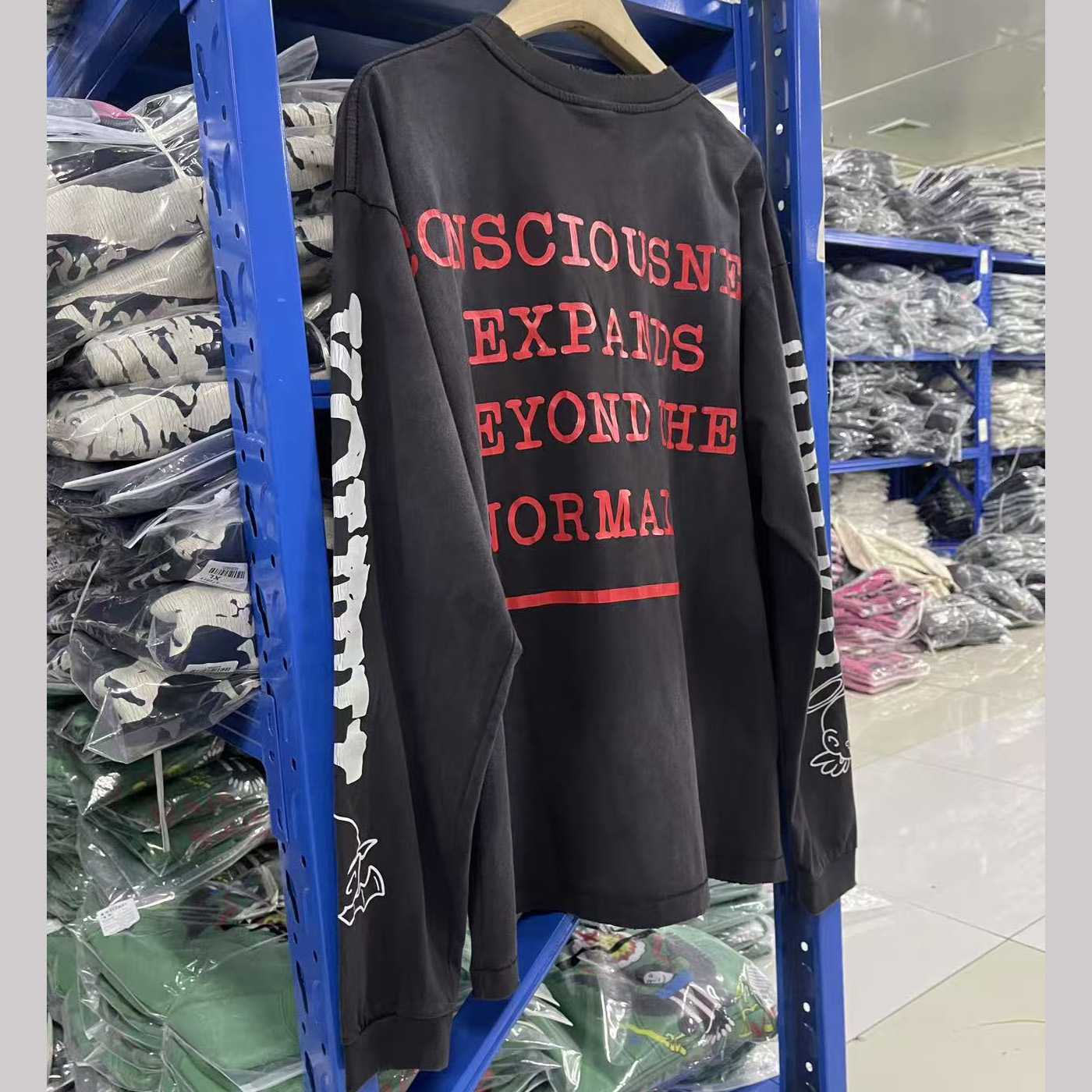 Saint Michael Saint Youth Beyond Long Sleeve Tee - DesignerGu