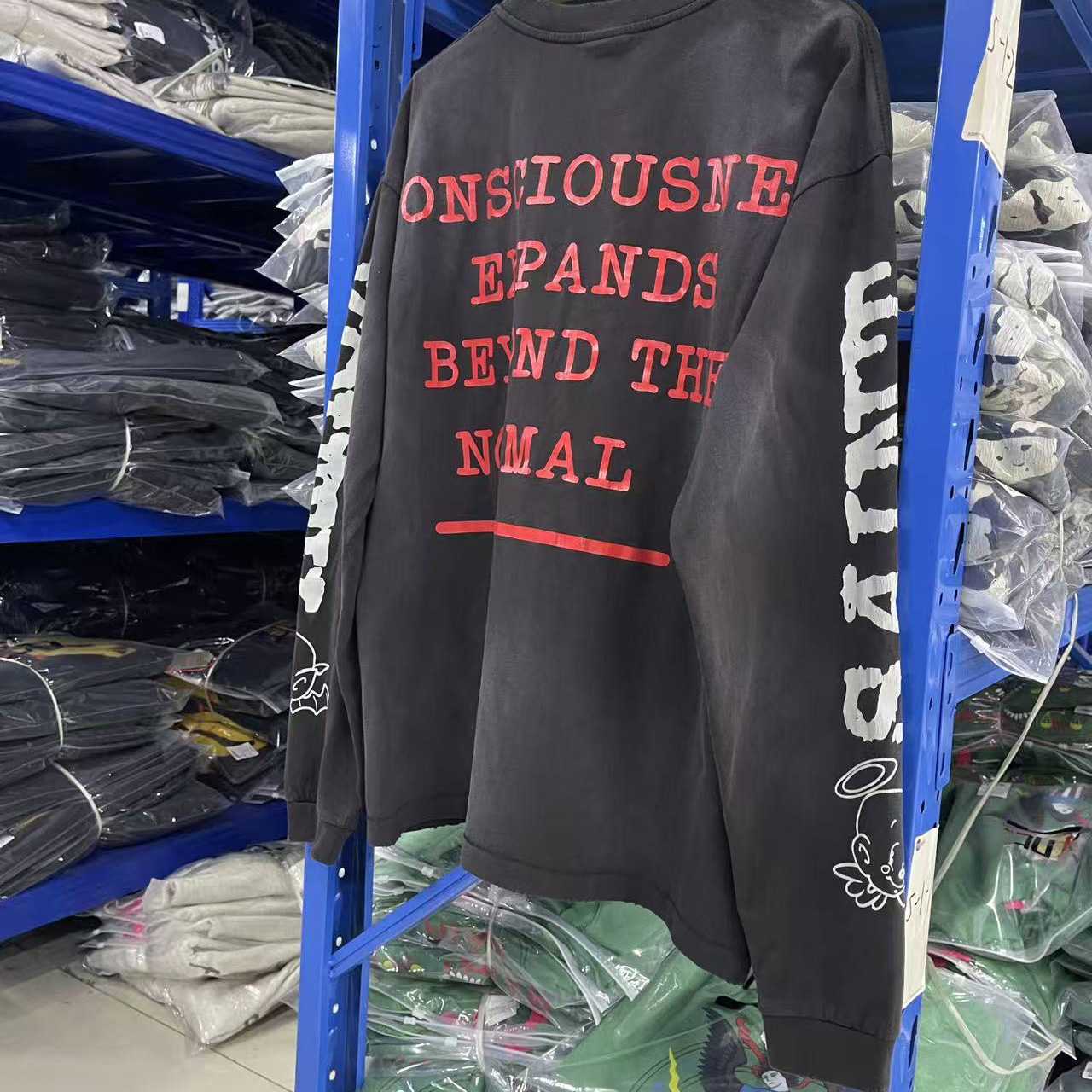 Saint Michael Saint Youth Beyond Long Sleeve Tee - DesignerGu