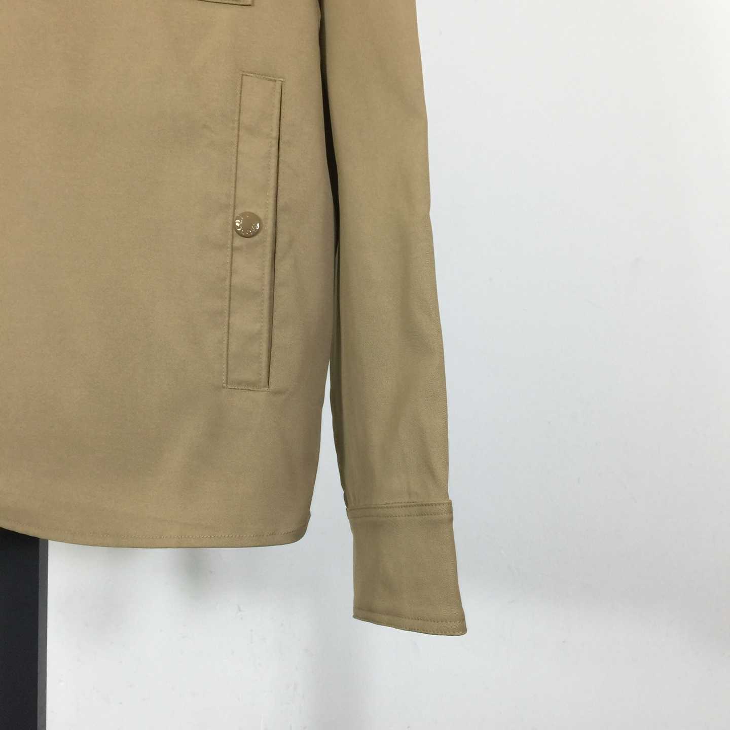 Moncler Gabardine Cotton Shirt Jacket - DesignerGu