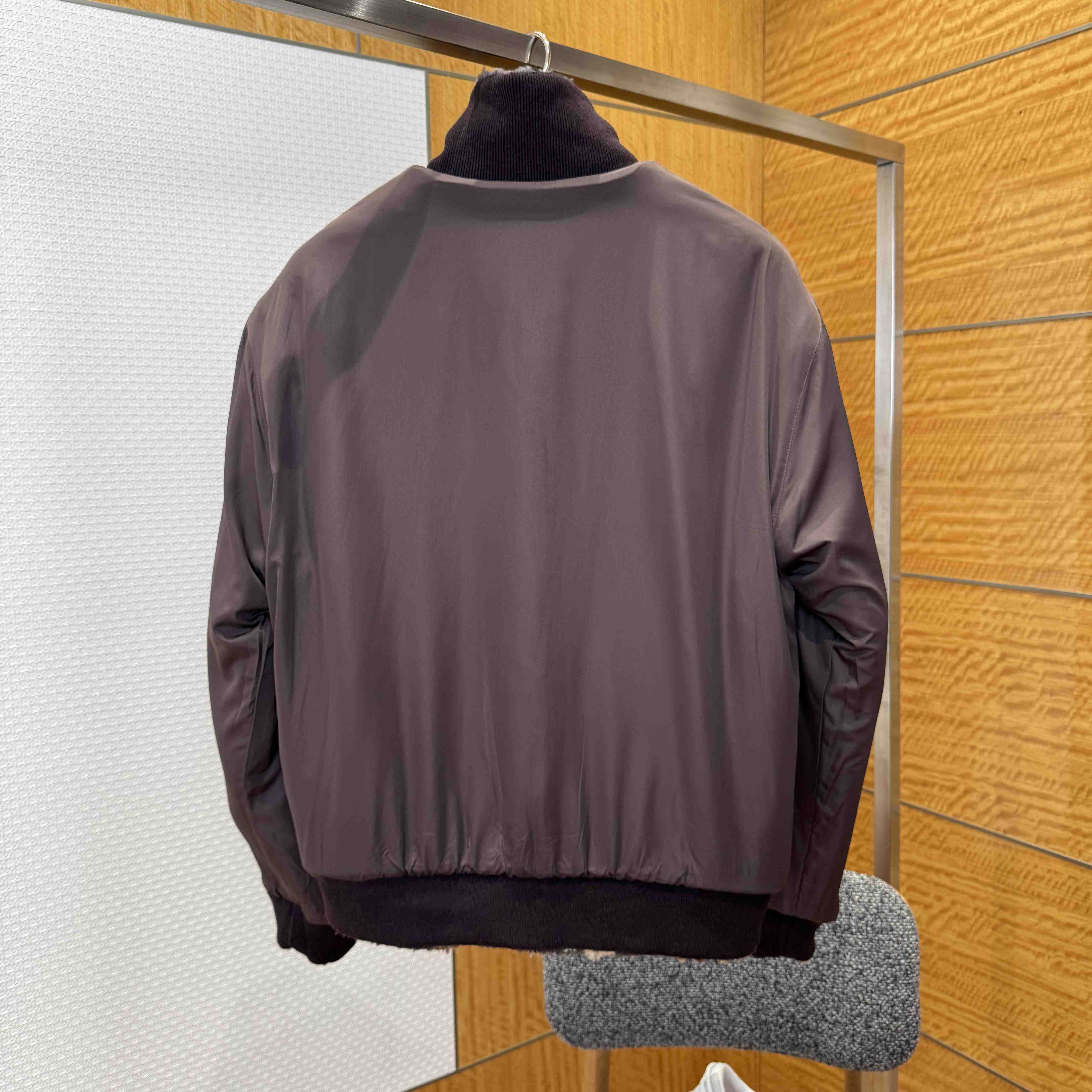 Louis Vuitton Reversible Fleece Blouson   1AIMJS - DesignerGu