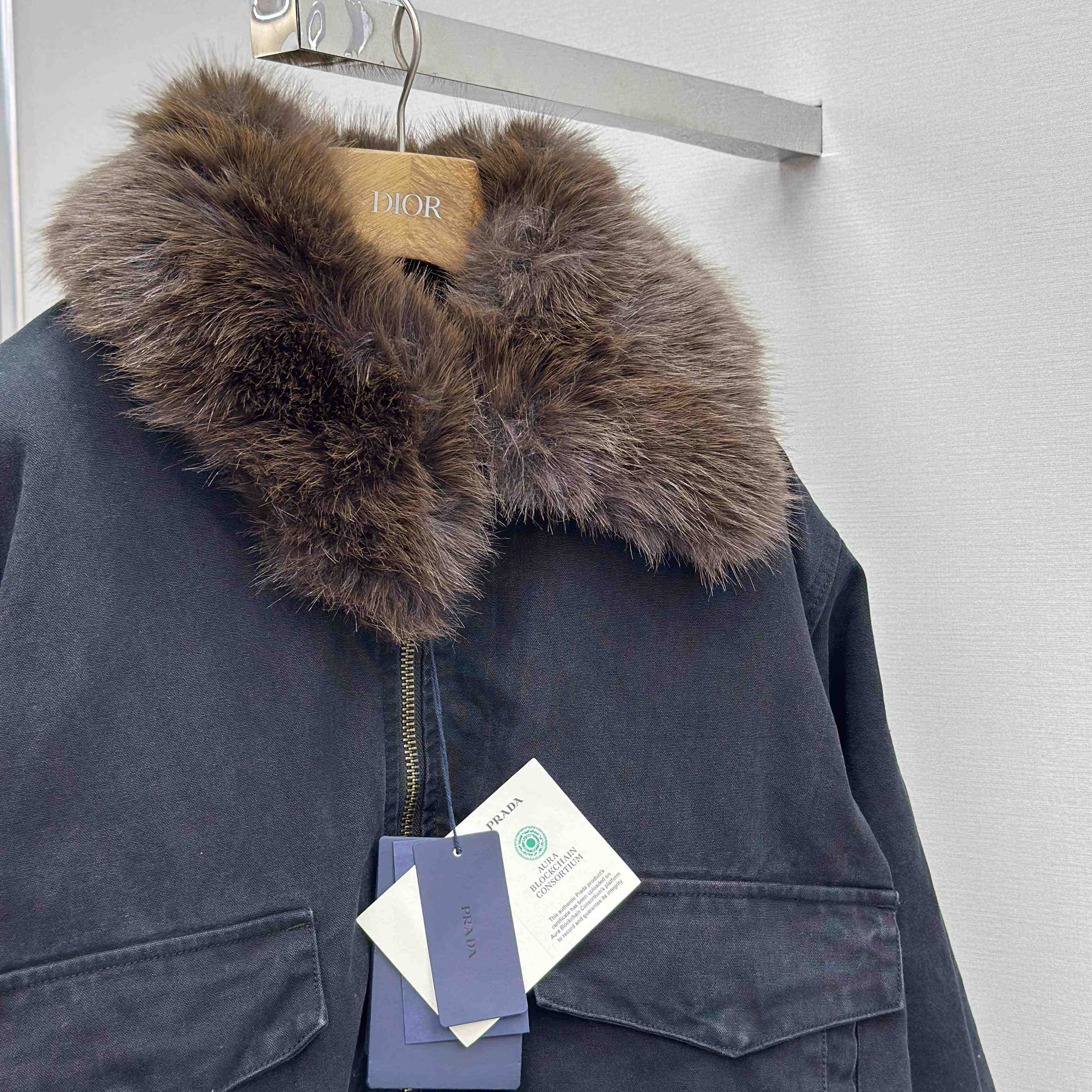 Prada Canvas Blouson Jacket - DesignerGu