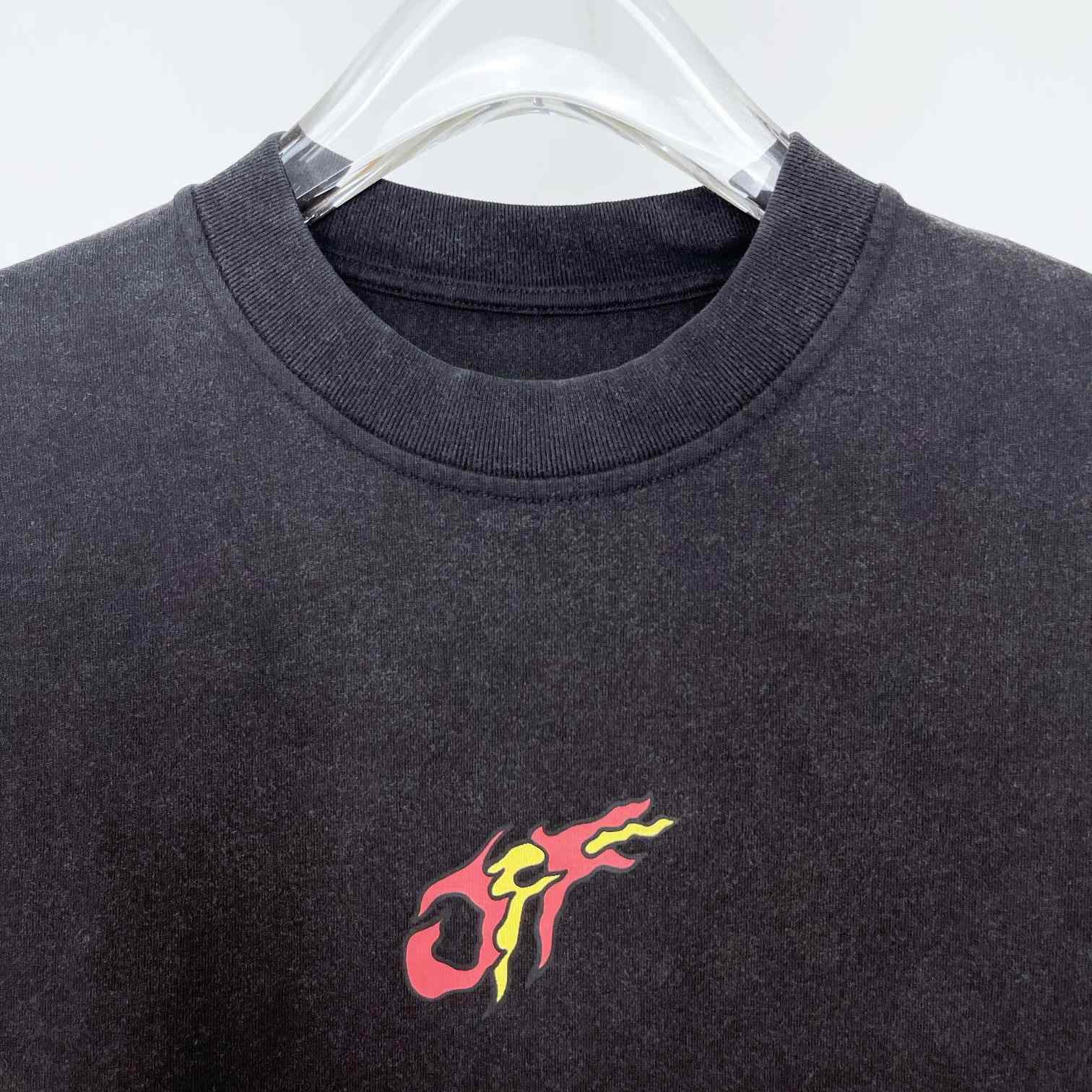 Off-White x BMC Paris Black Logo Oversized T-Shirt - DesignerGu