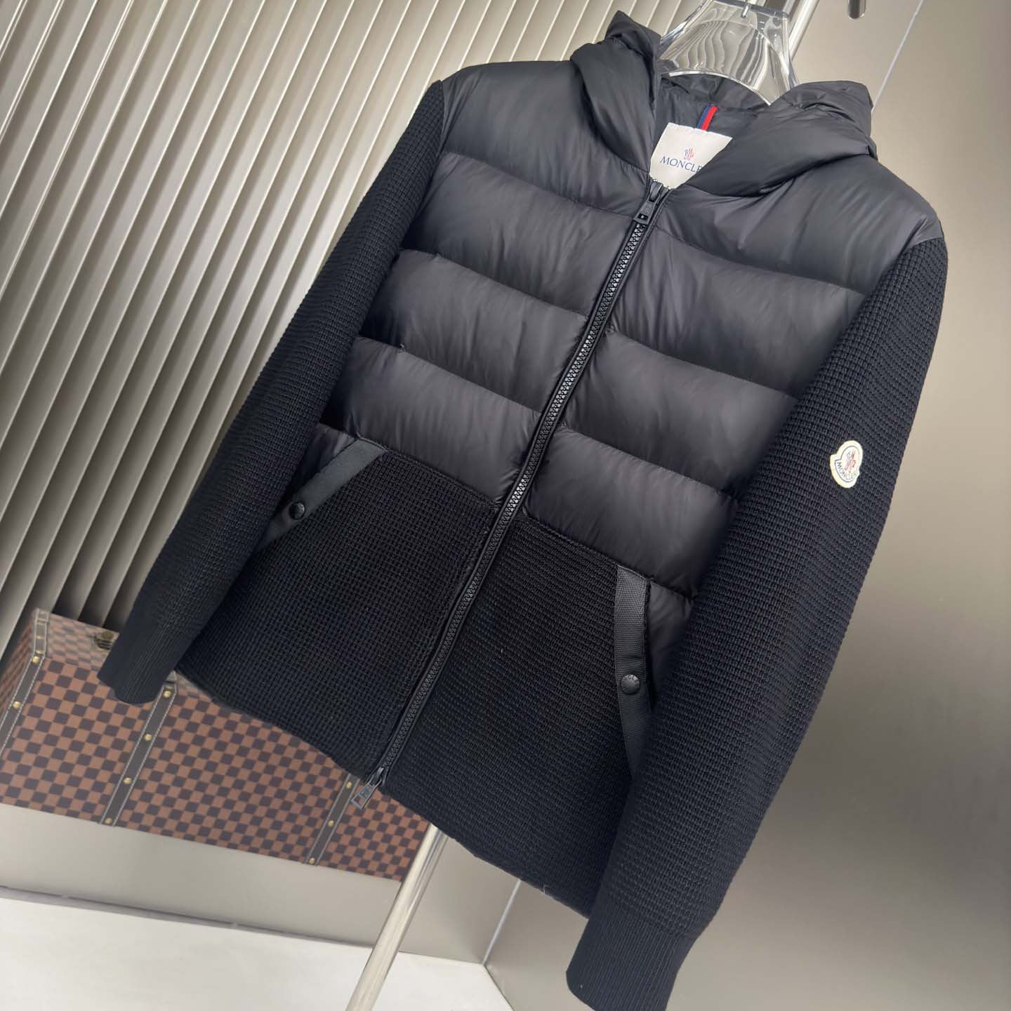 Moncler Padded Zip-Up Cardigan - DesignerGu