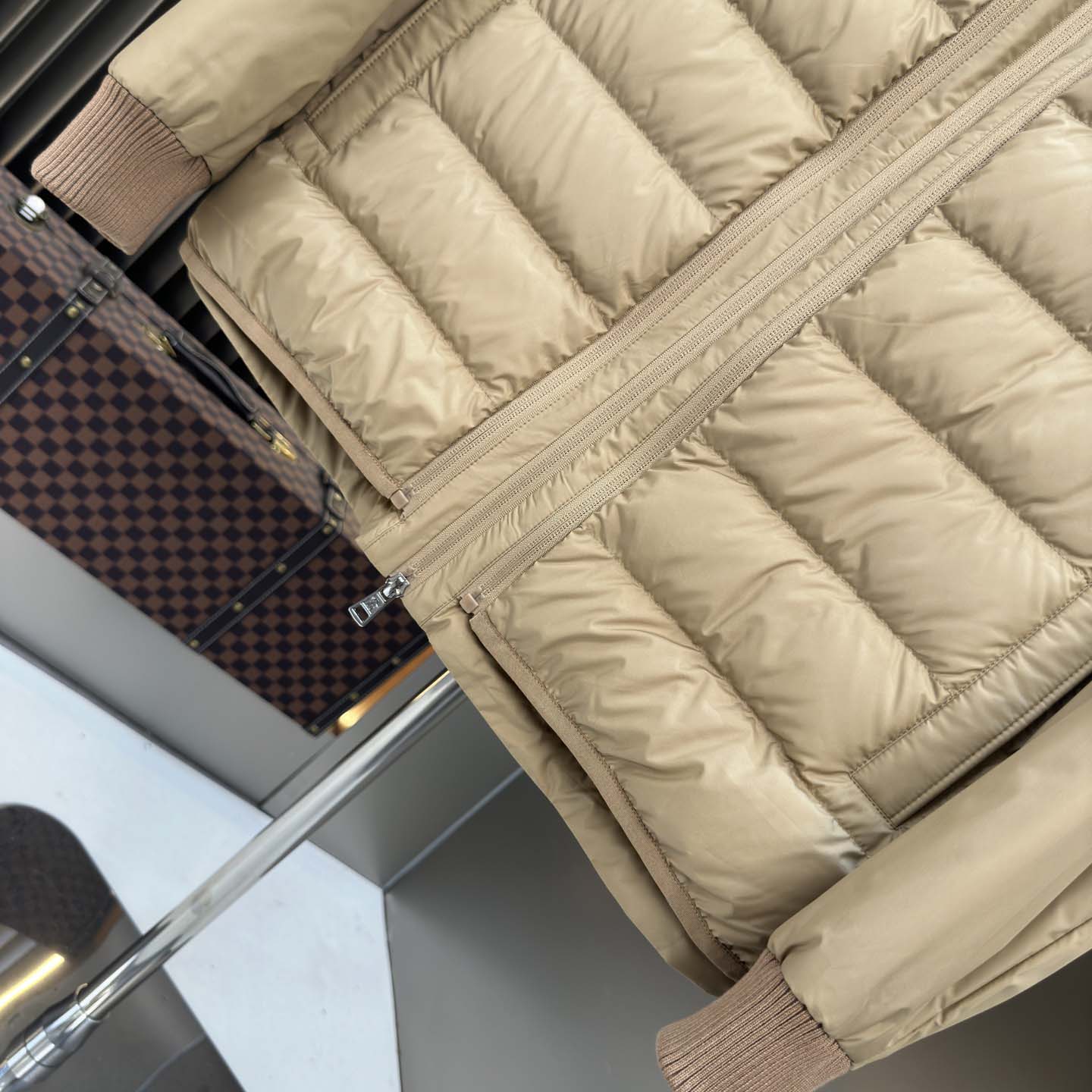 Moncler Verney 3-in-1 Short Jacket & Down Vest Set - DesignerGu