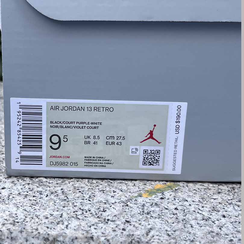 Air Jordan 13 “ Court Purple”   DJ5982-015  - DesignerGu