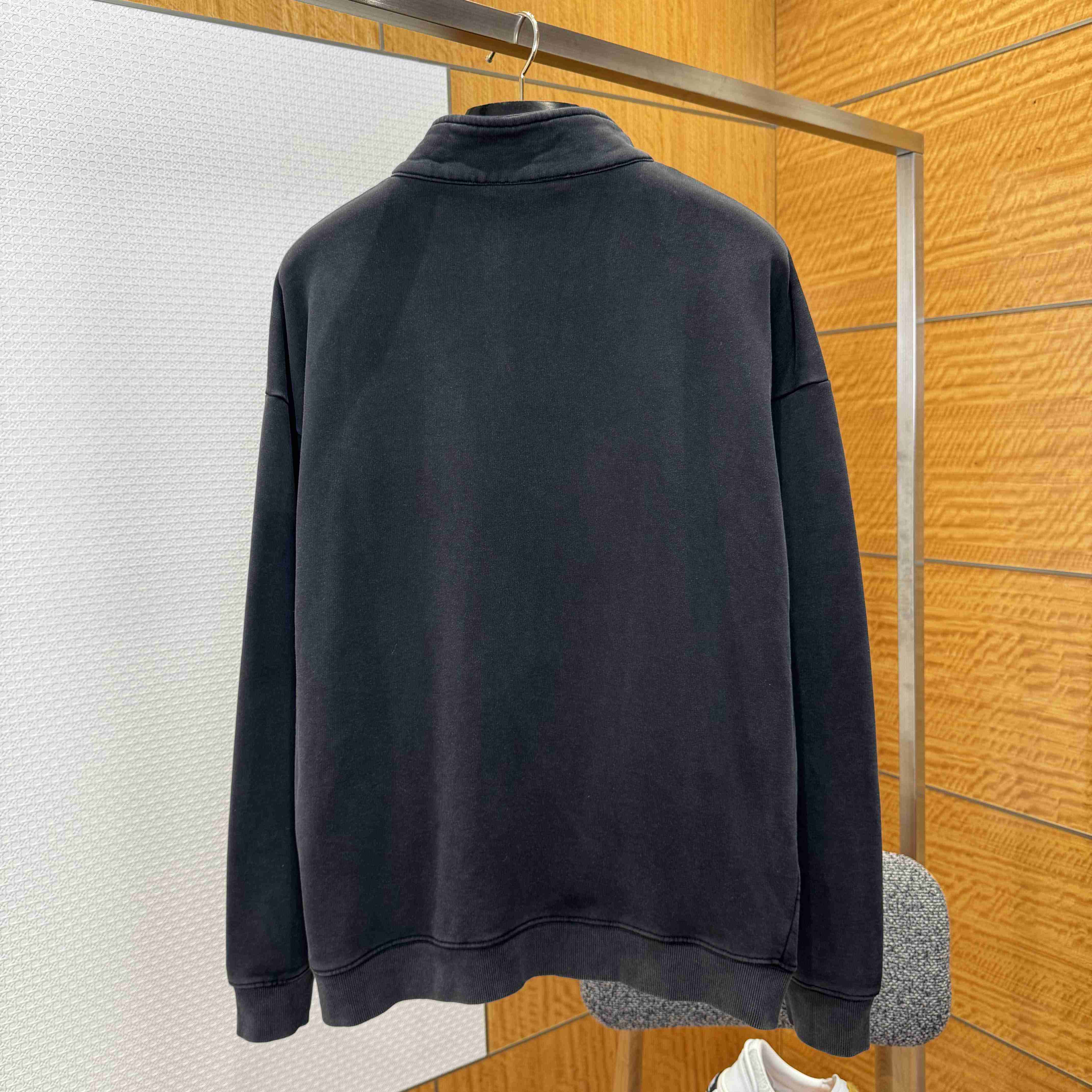 Dior Diorling Sweatshirt With Zipped Collar  - DesignerGu