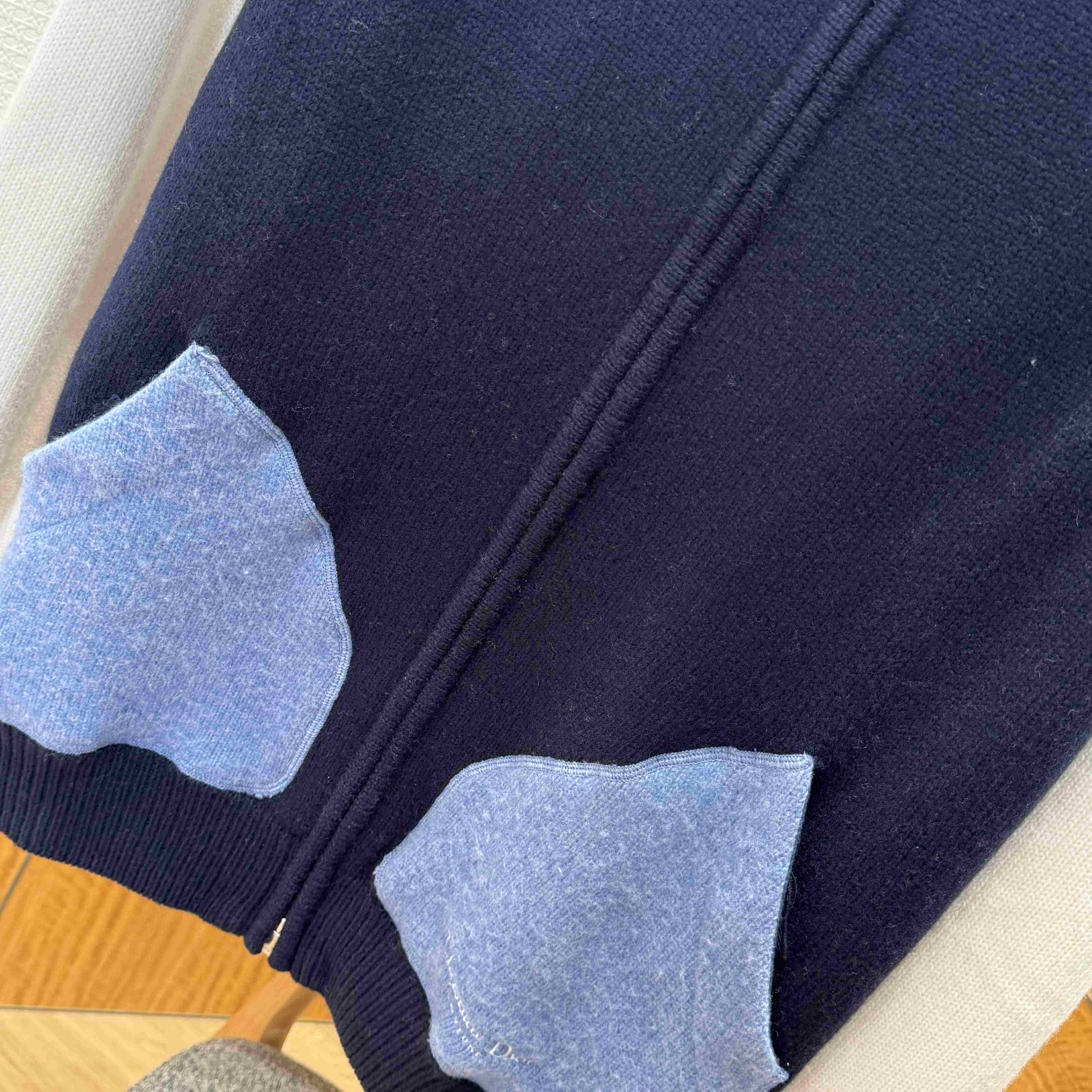 Christian Dior Couture Lily of the Valley Varsity Cardigan  - DesignerGu