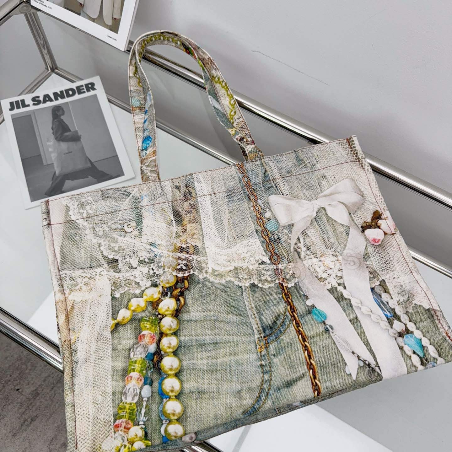 Acne Studios Logo tote bag （47×17×35cm） - DesignerGu